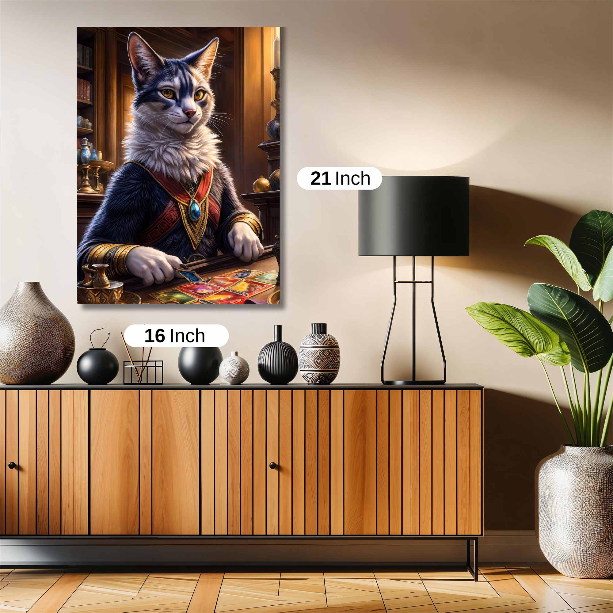 Feline Alchemist Safe Wall Magnetic / M
