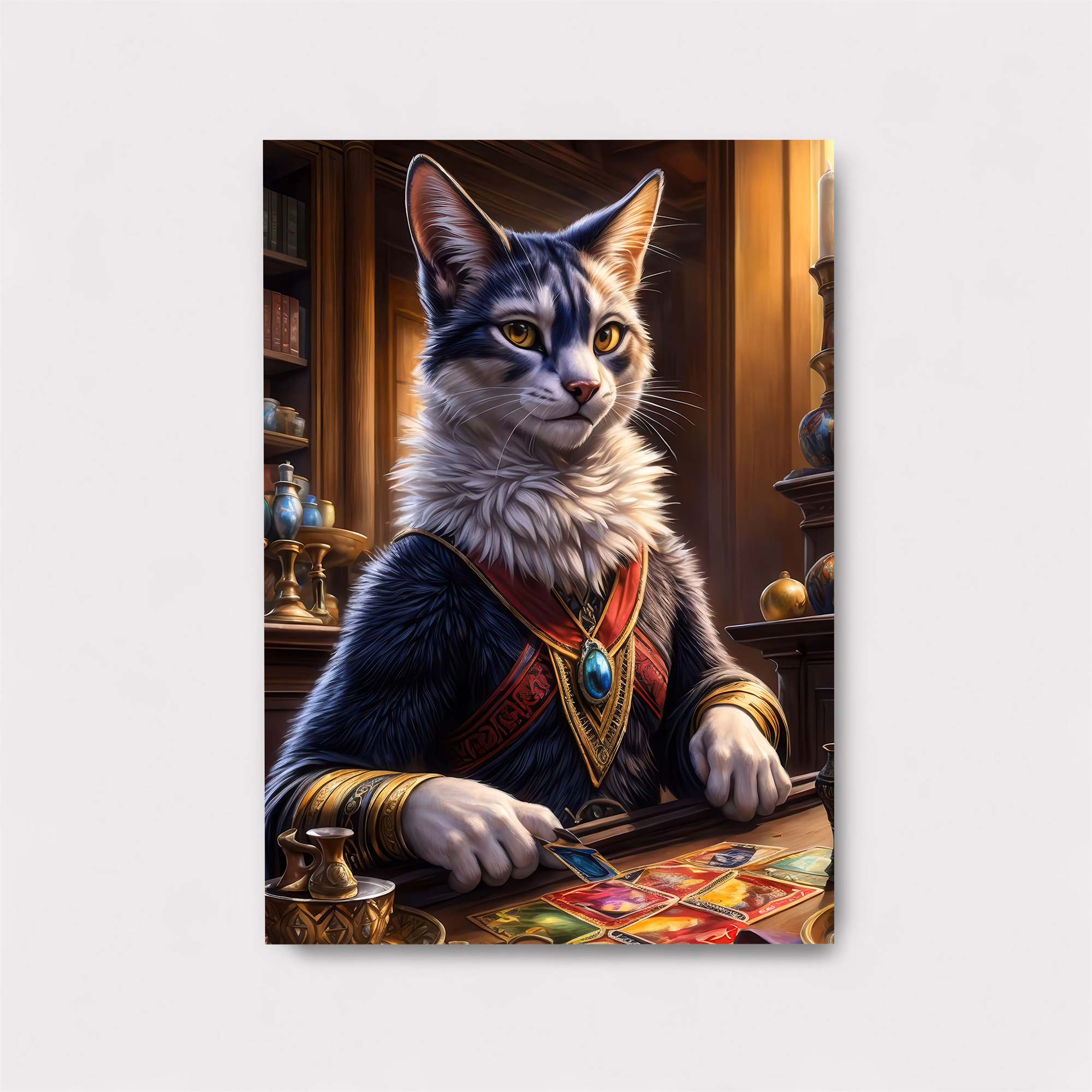 Feline Alchemist Safe Wall Magnetic / M