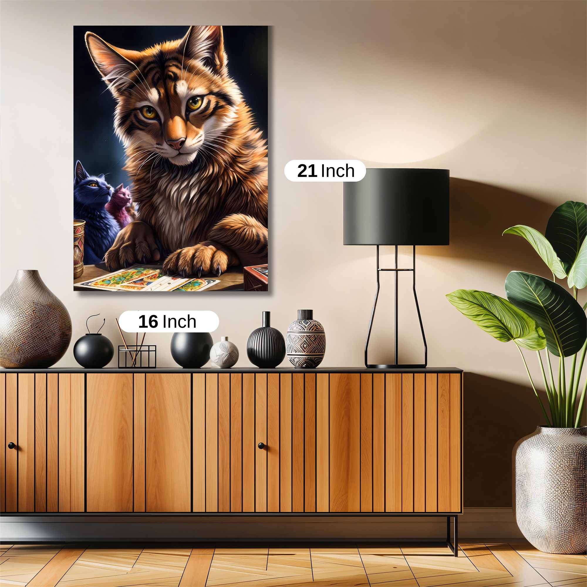 Feline Fortune Safe Wall Magnetic / M