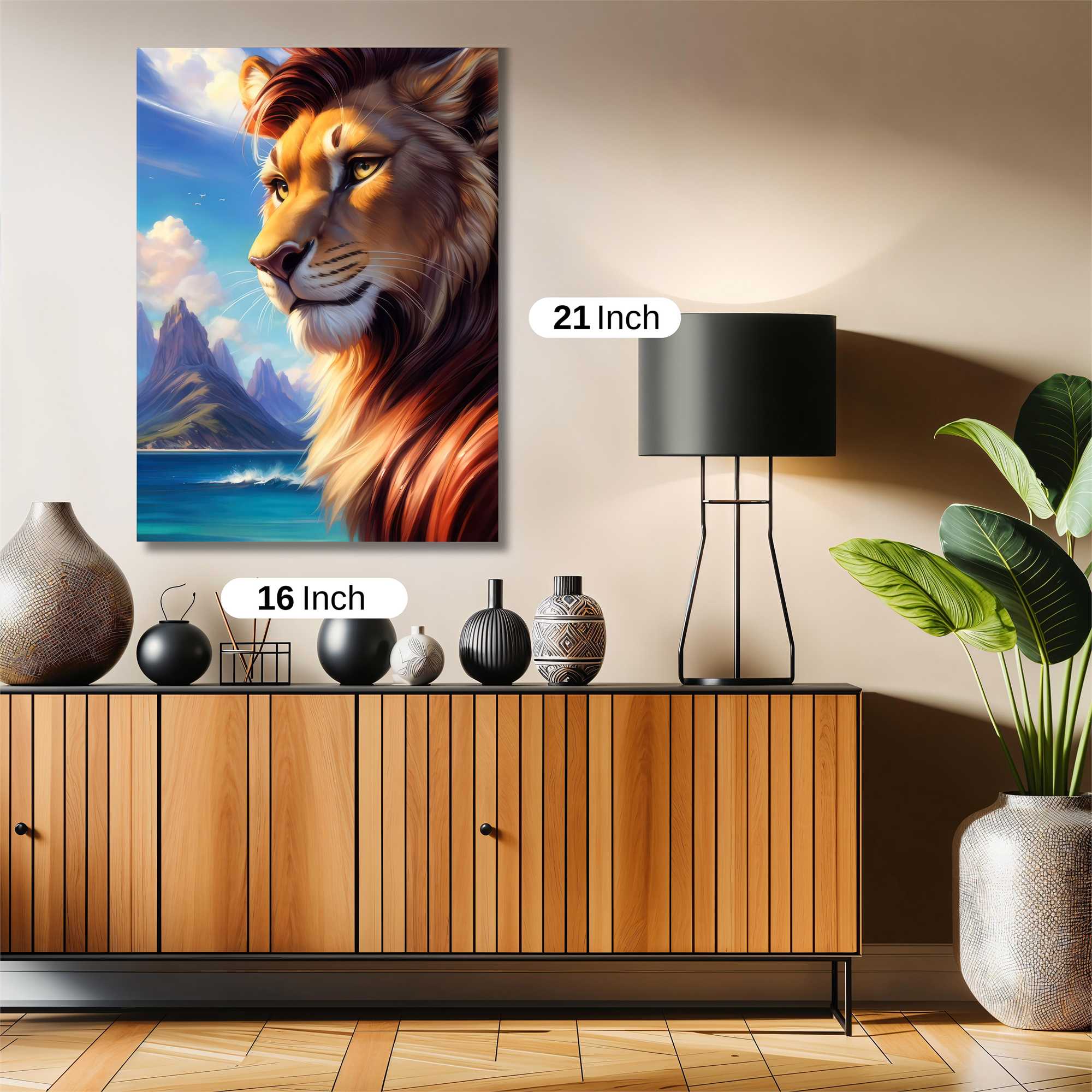 Lion Majesty Safe Wall Magnetic / M