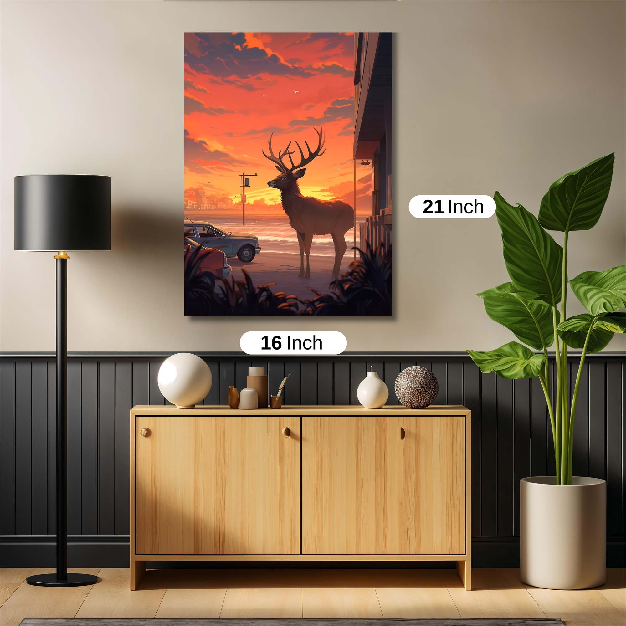 Stag Serenity Safe Wall Magnetic / M