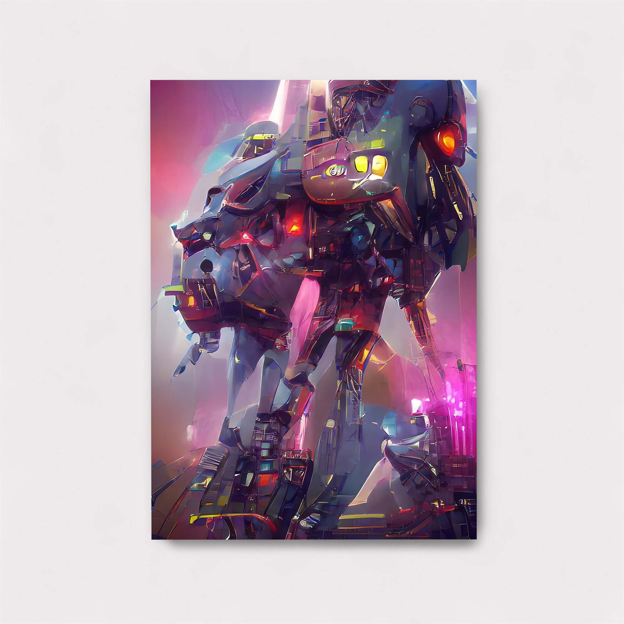 Neon Sentinel Safe Wall Magnetic / M