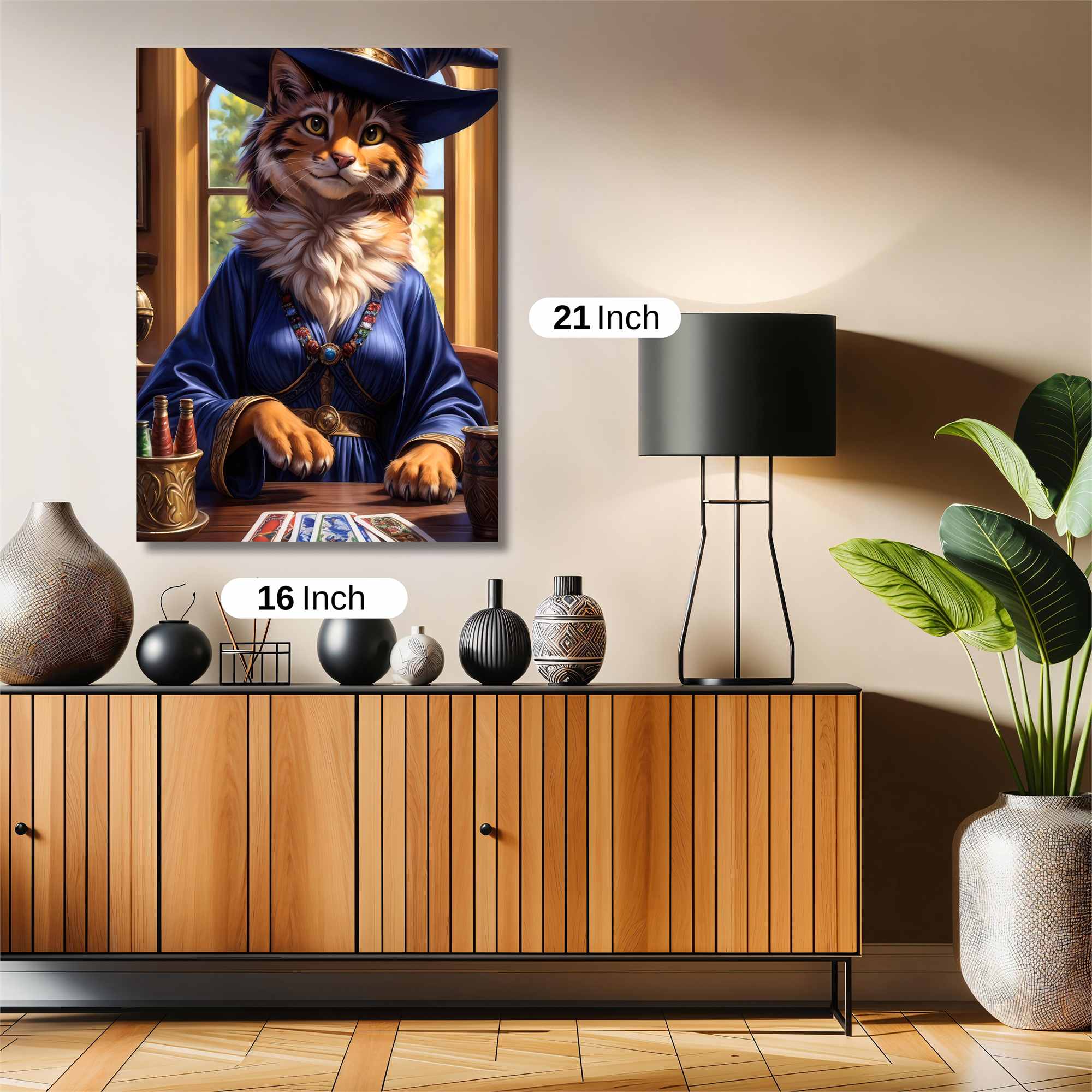 Feline Oracle Safe Wall Magnetic / M