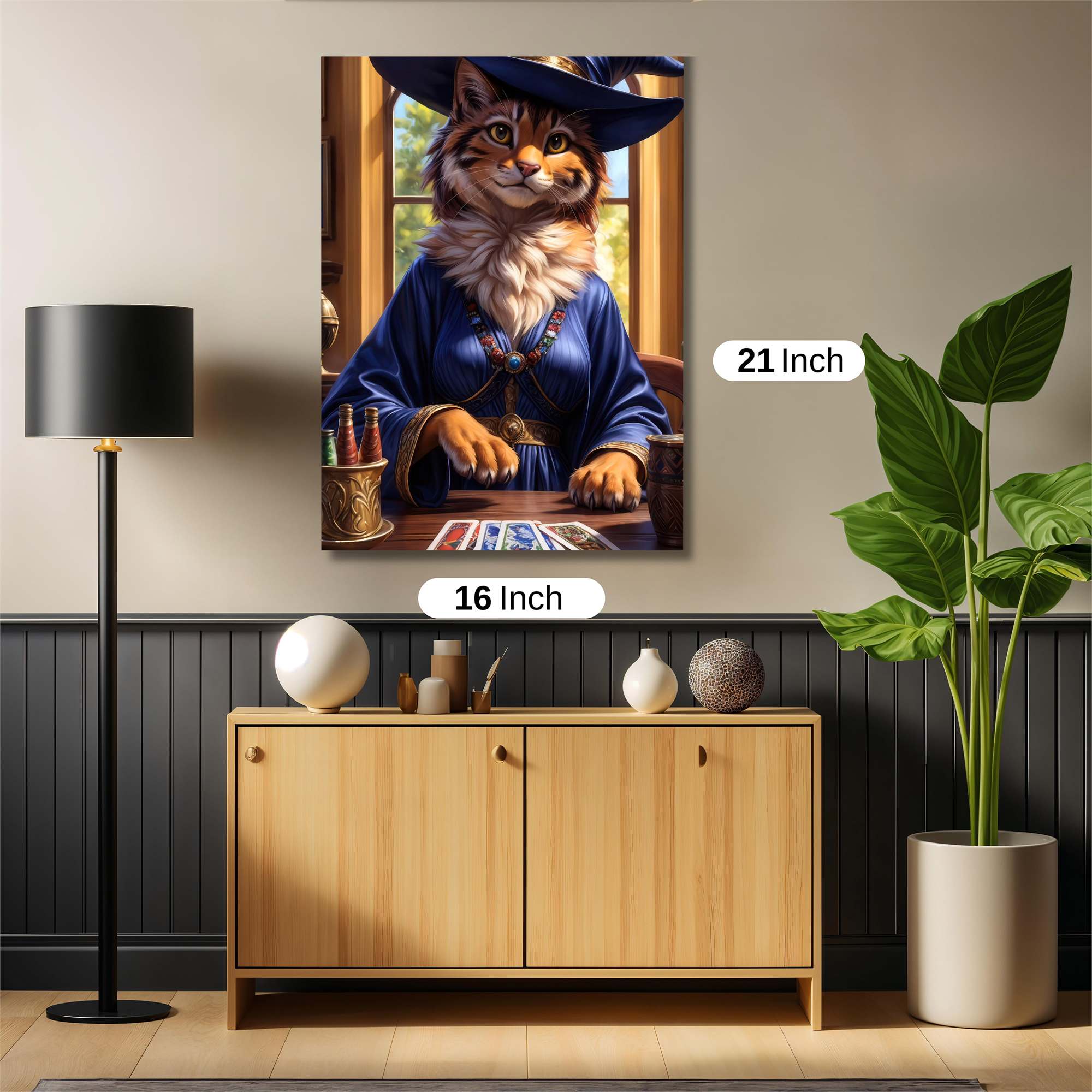 Feline Oracle Safe Wall Magnetic / M