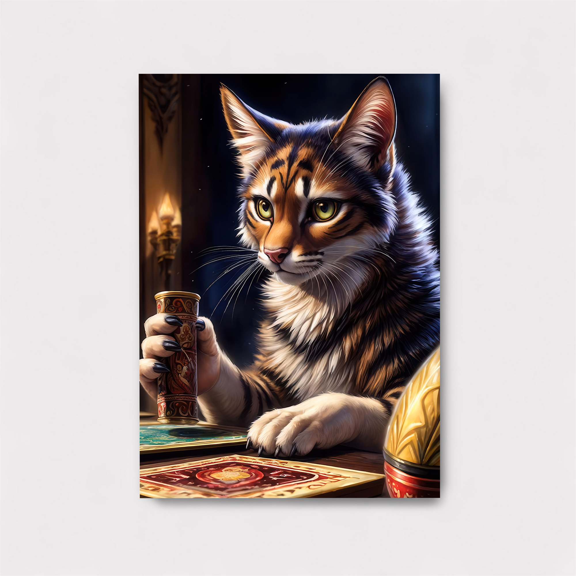 Feline Fortune Safe Wall Magnetic / M