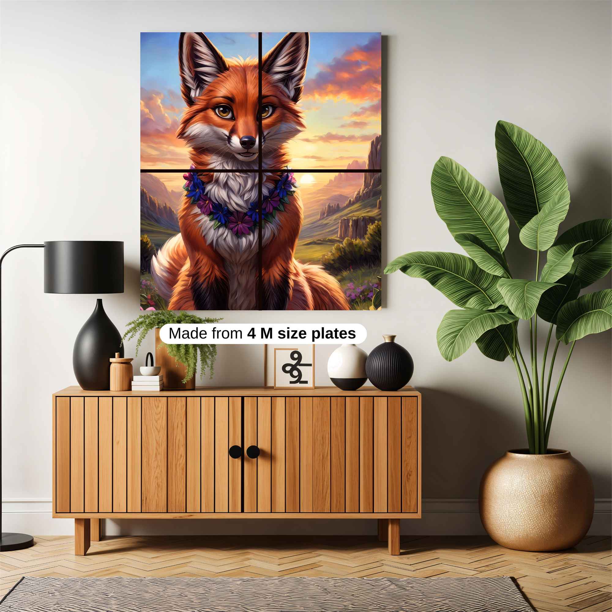 Fox Enchantment Safe Wall Magnetic / M