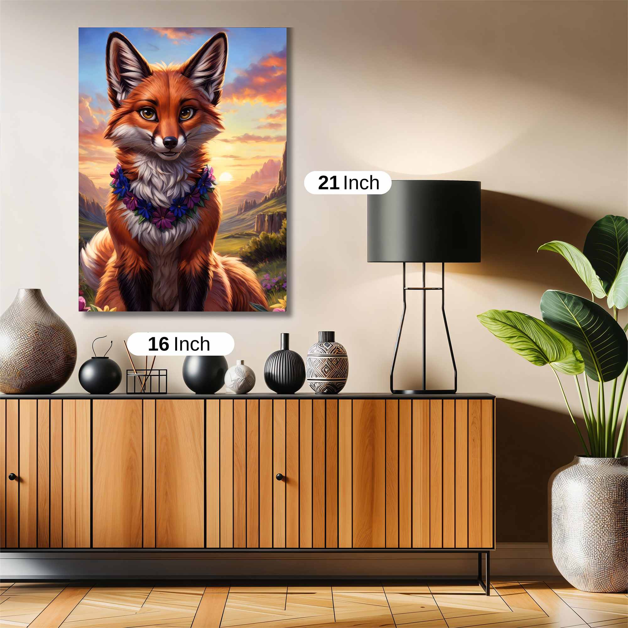 Fox Enchantment Safe Wall Magnetic / M