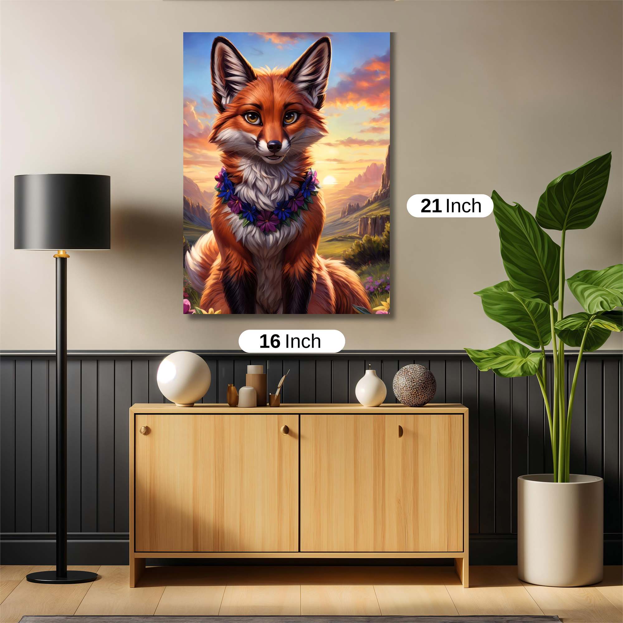 Fox Enchantment Safe Wall Magnetic / M