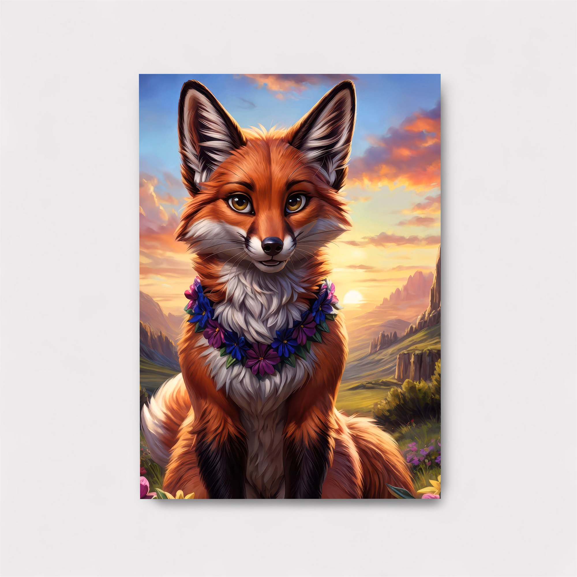 Fox Enchantment Safe Wall Magnetic / M