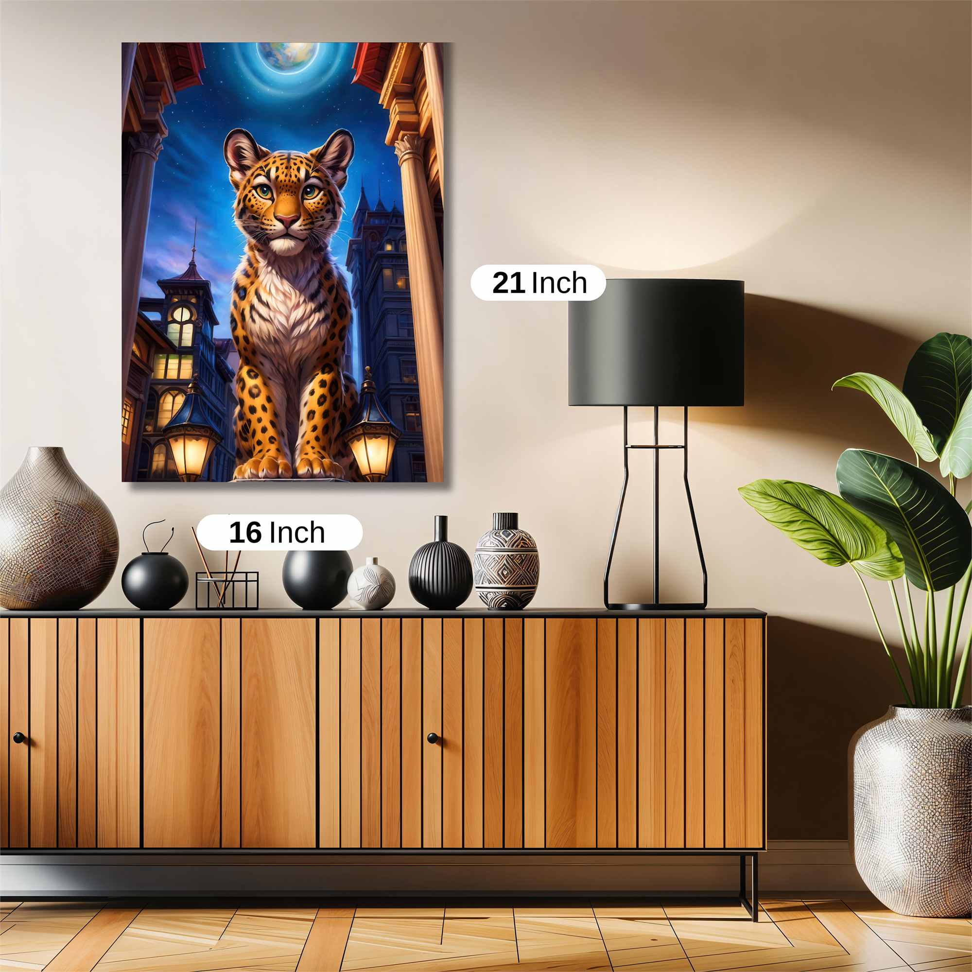 Leopard Majesty Safe Wall Magnetic / M