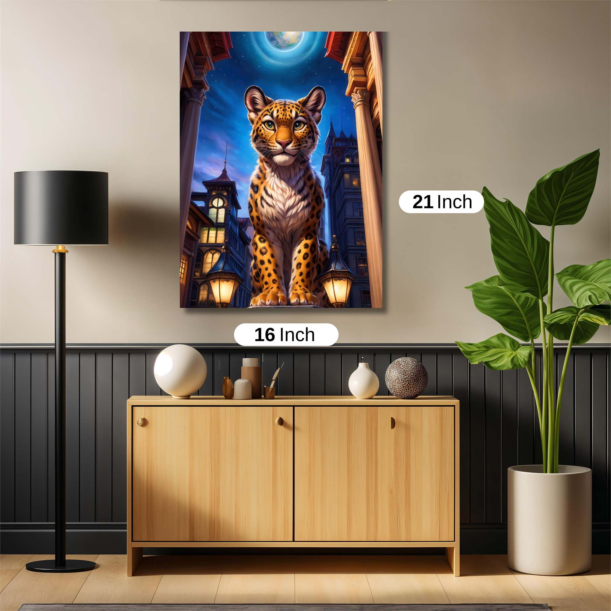 Leopard Majesty Safe Wall Magnetic / M