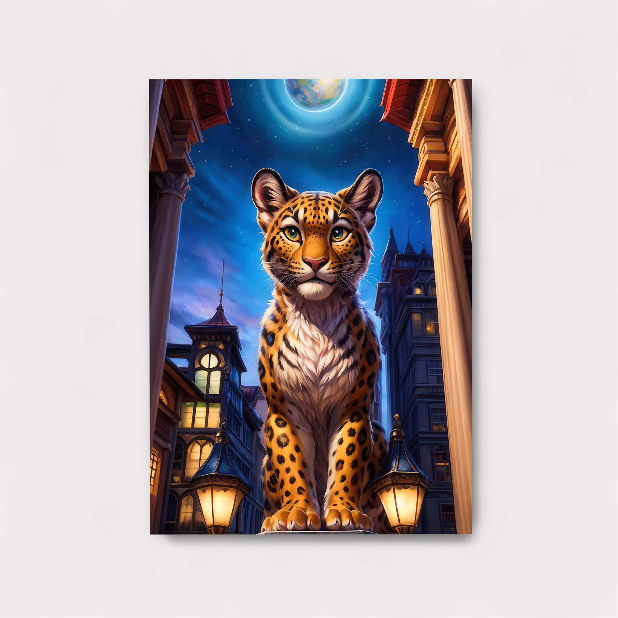 Leopard Majesty Safe Wall Magnetic / M