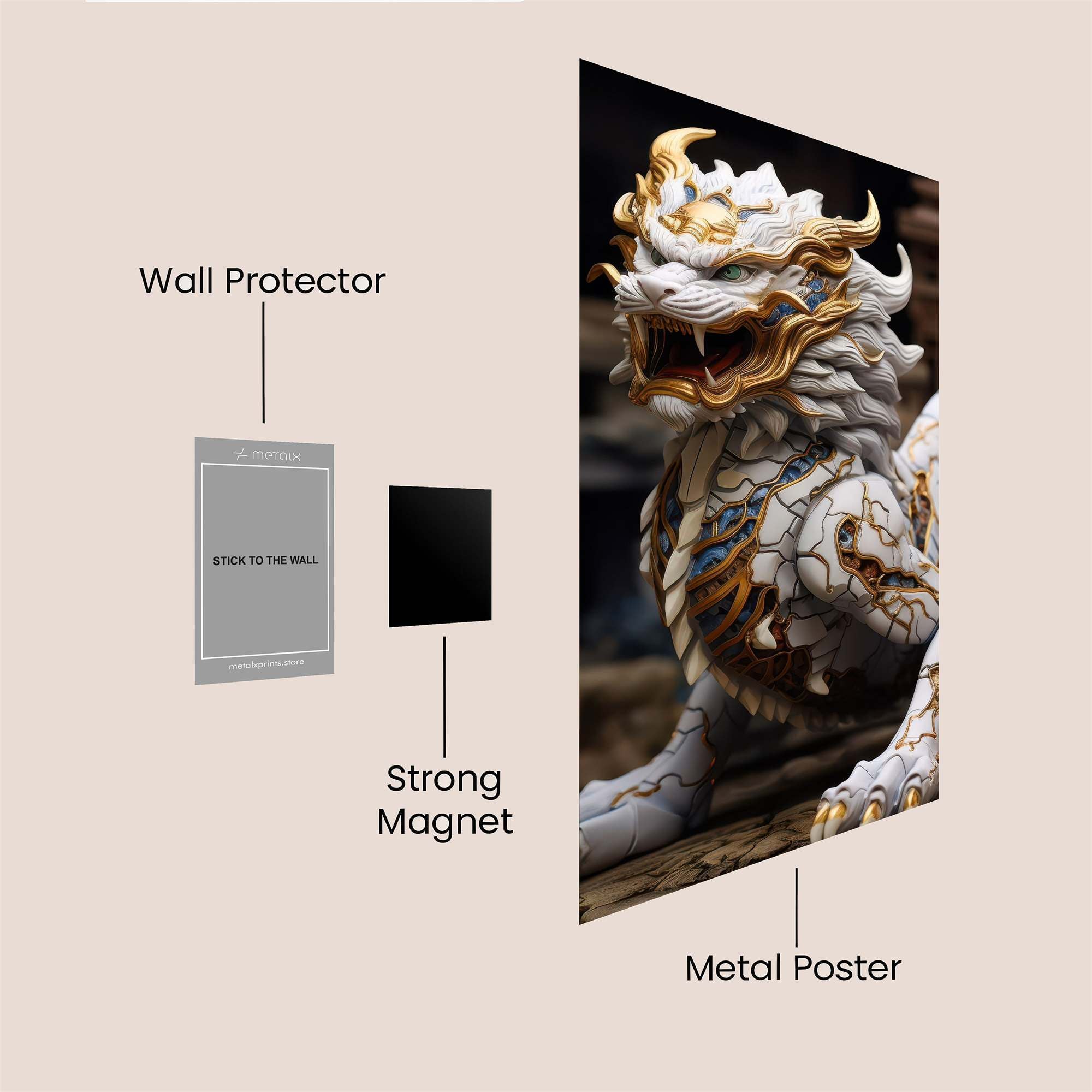 Mythical Majesty Safe Wall Magnetic / M