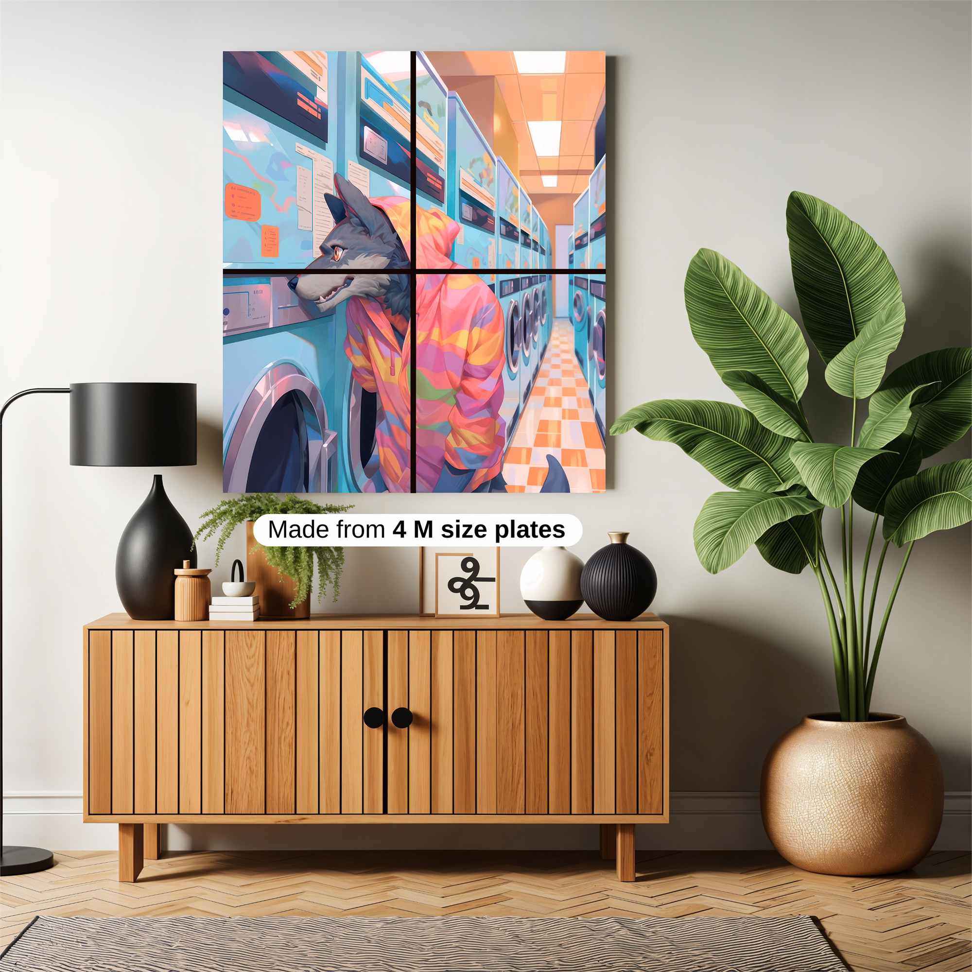 Flame Fury Safe Wall Magnetic / M