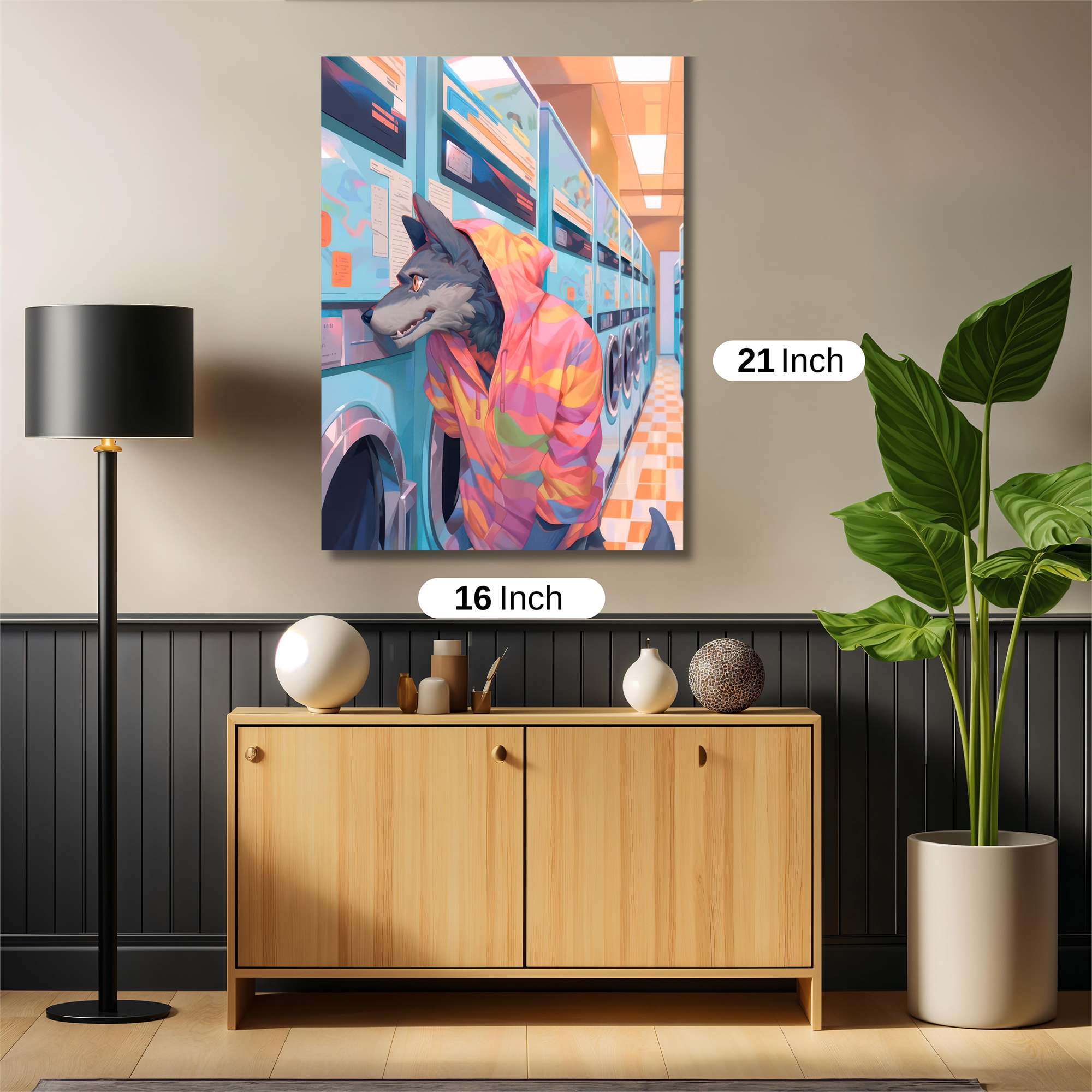 Flame Fury Safe Wall Magnetic / M