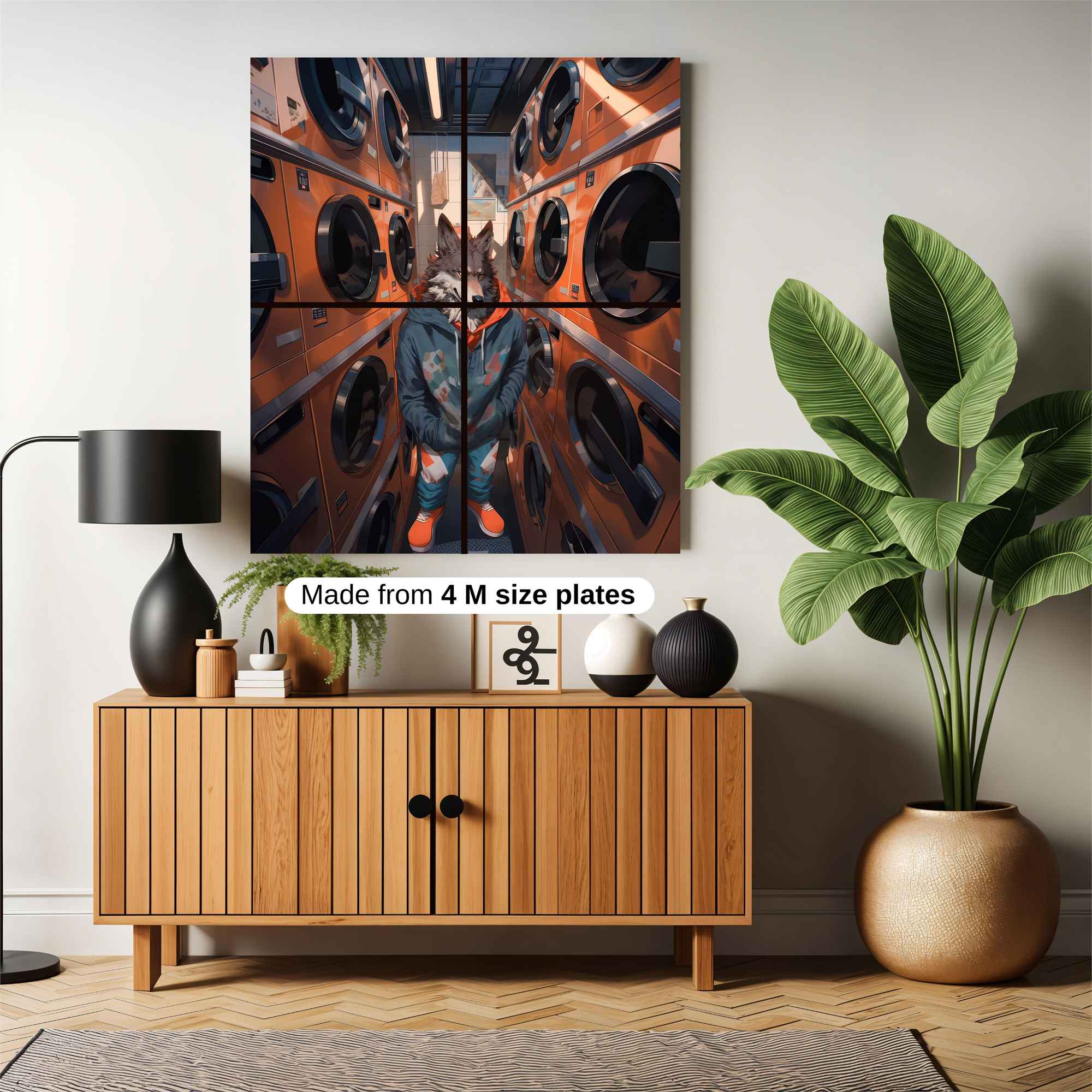 Wolf Spin Safe Wall Magnetic / M