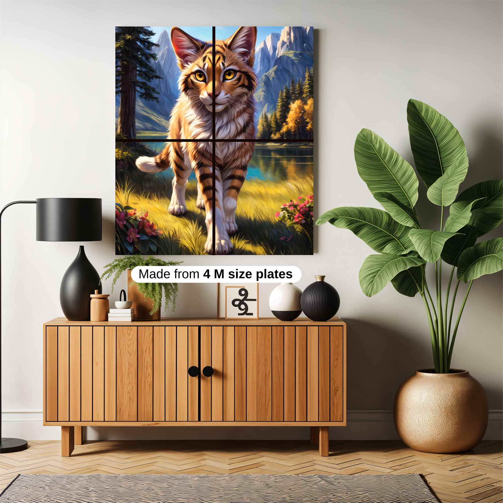 Feline Majesty Safe Wall Magnetic / M