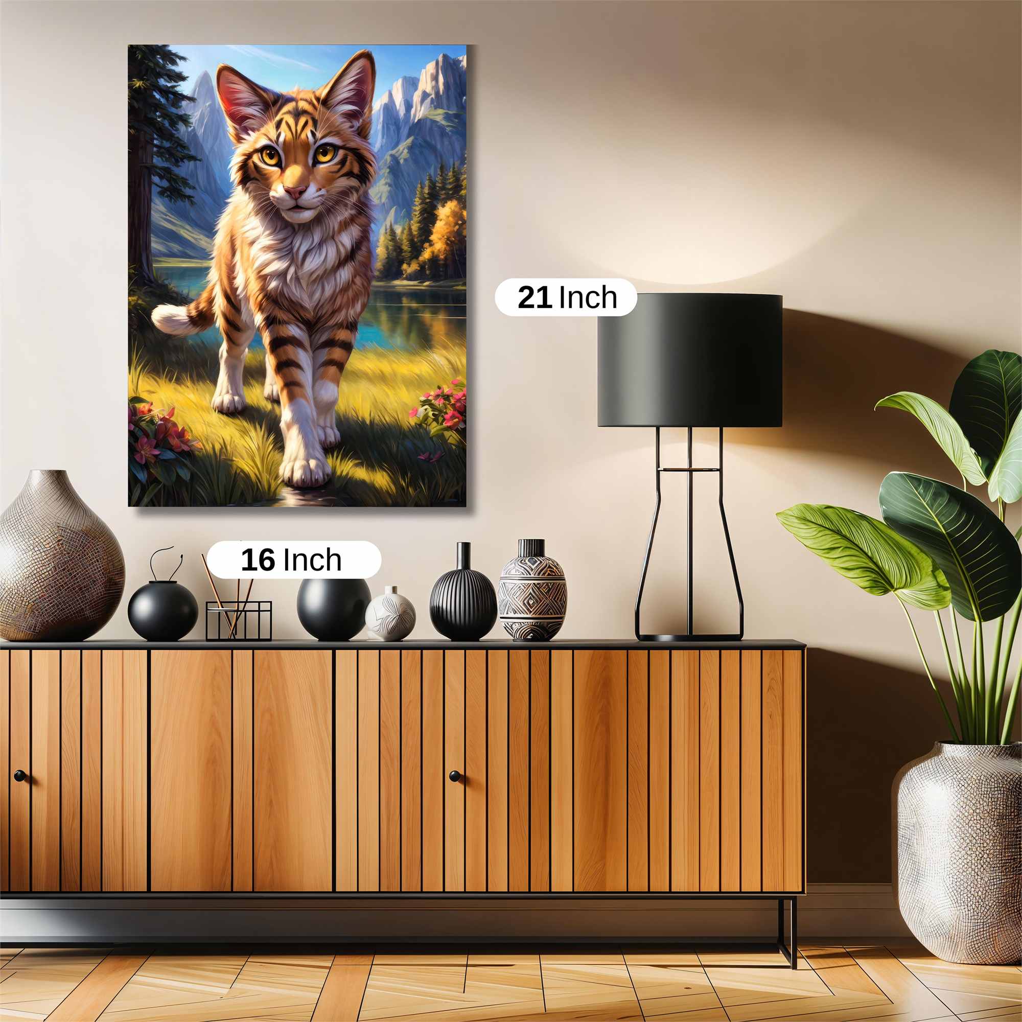 Feline Majesty Safe Wall Magnetic / M