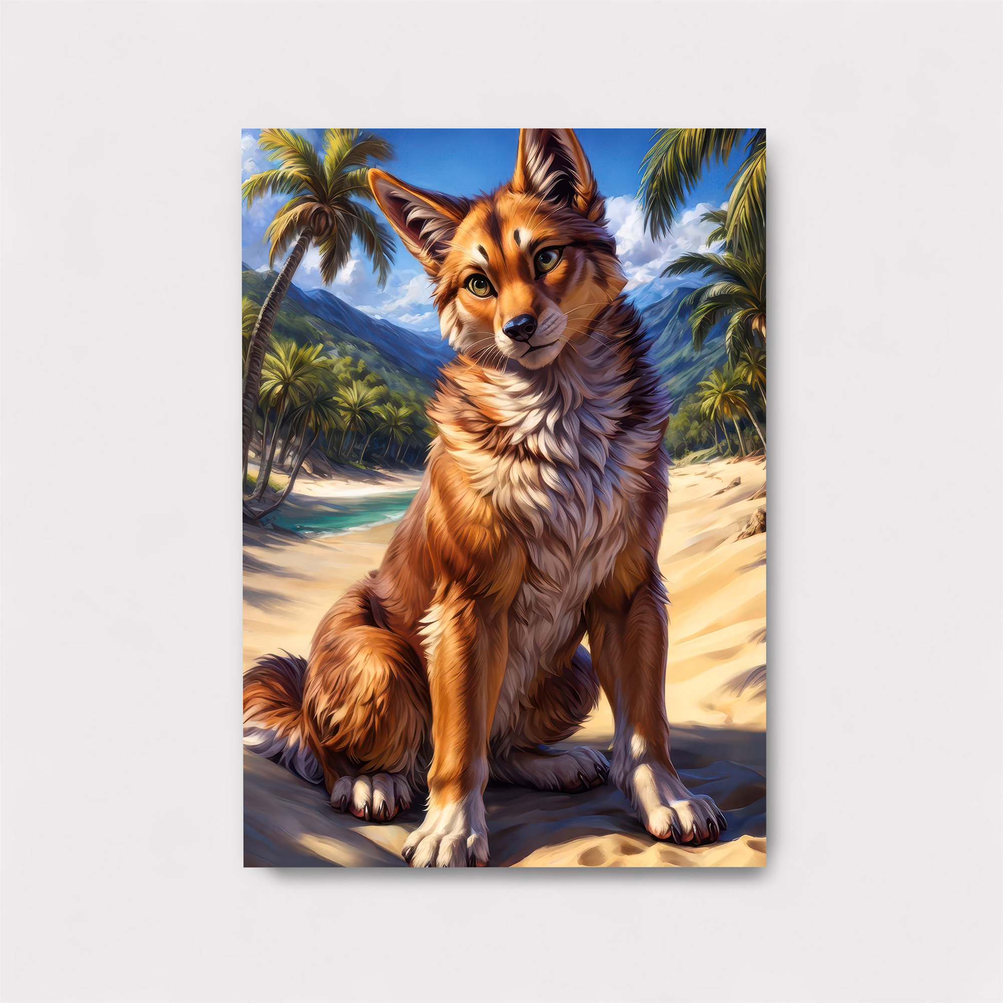 Sunlit Canine Safe Wall Magnetic / M