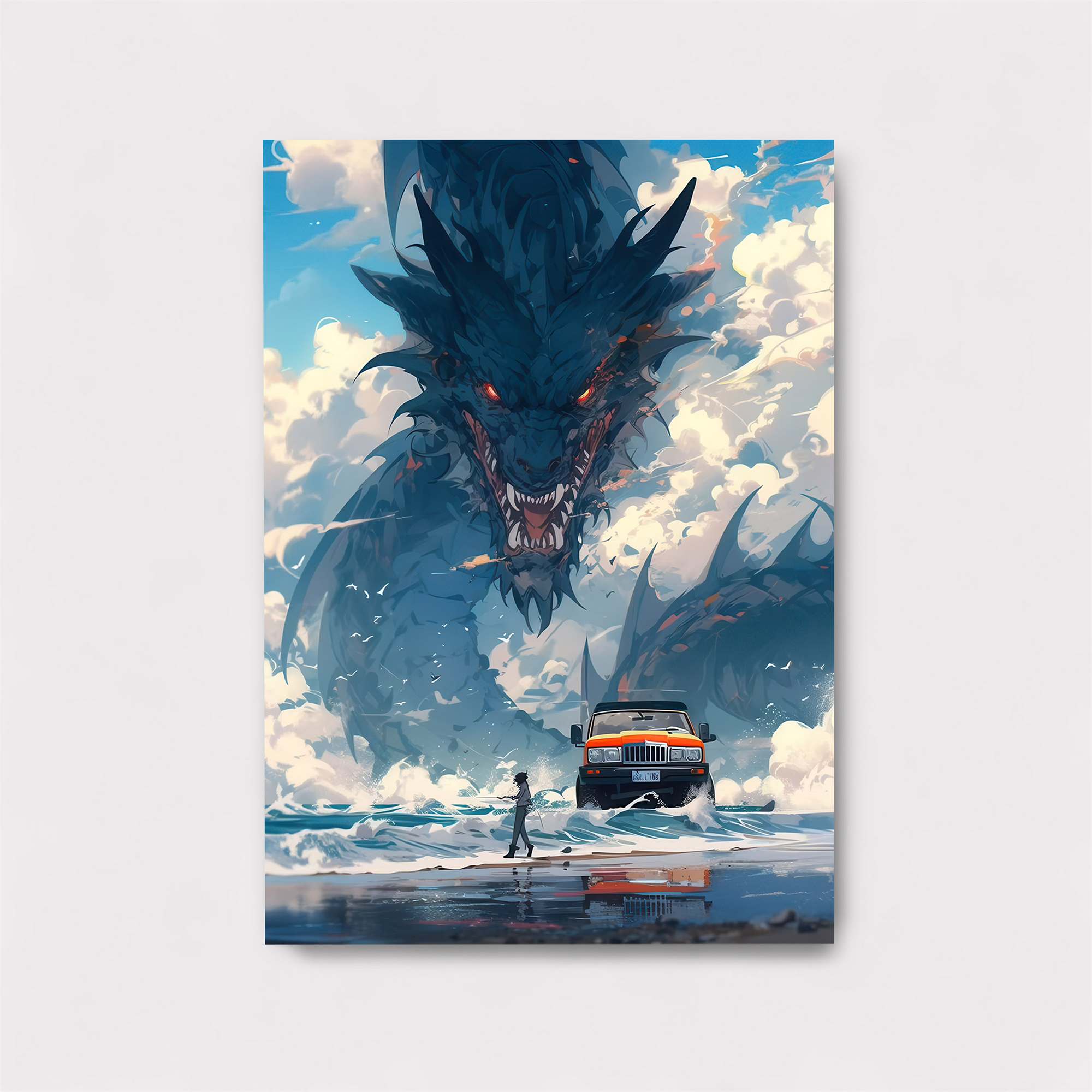 Draconic Fury Safe Wall Magnetic / M