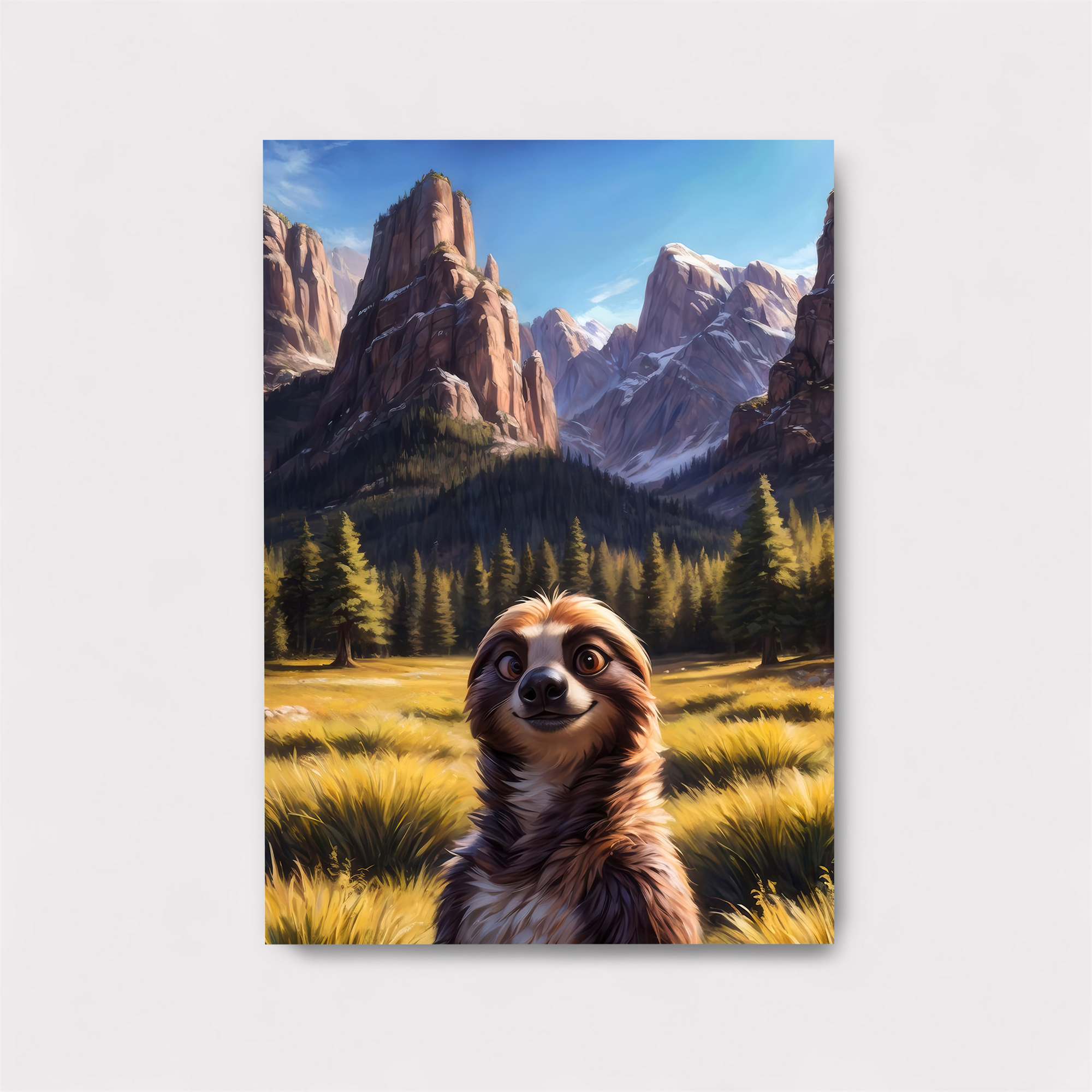 Sloth Serenity Safe Wall Magnetic / M