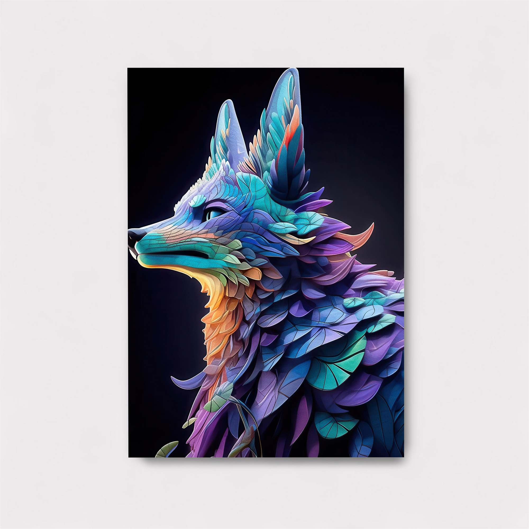 Vibrant Composition Safe Wall Magnetic / M