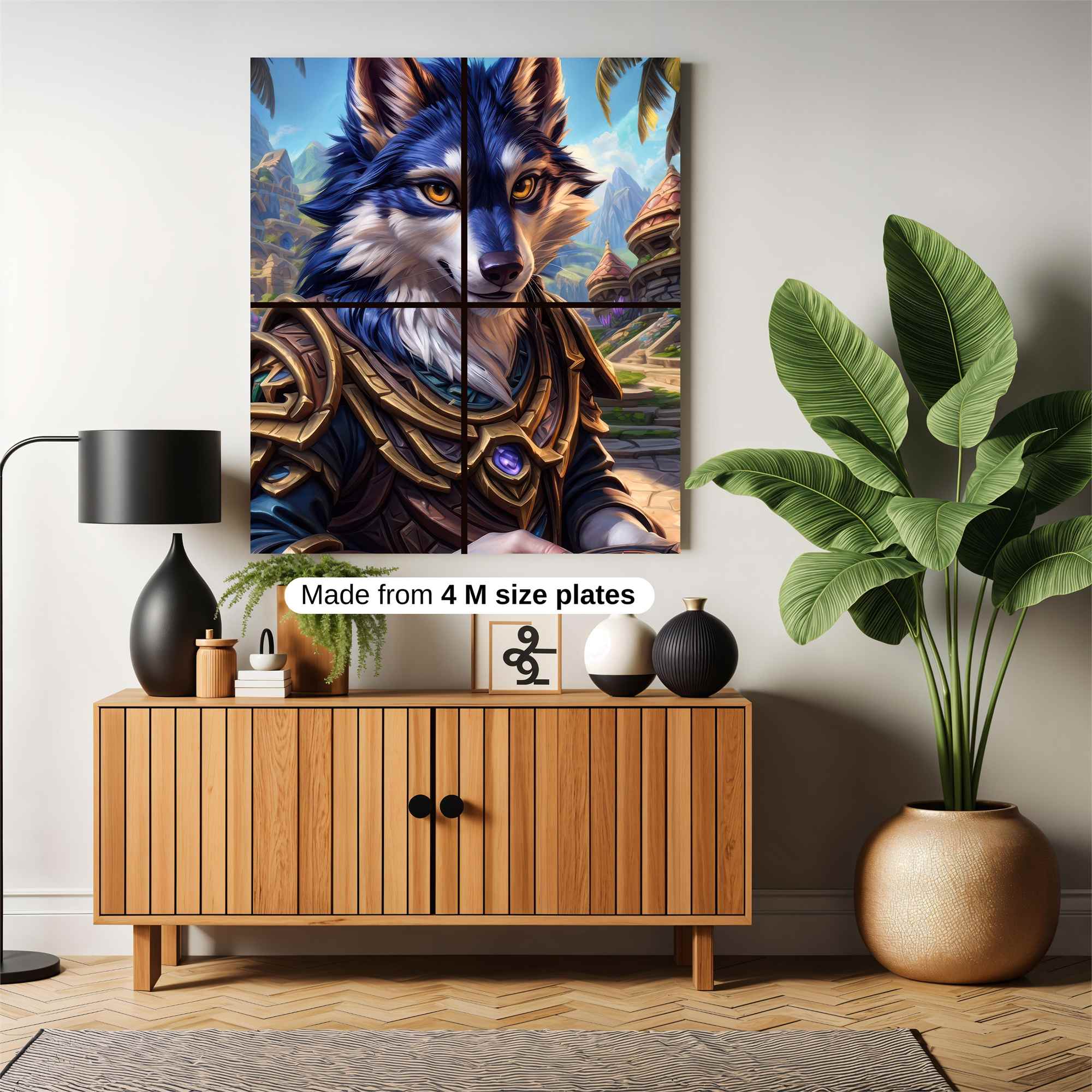 Wolf Enigma Safe Wall Magnetic / M