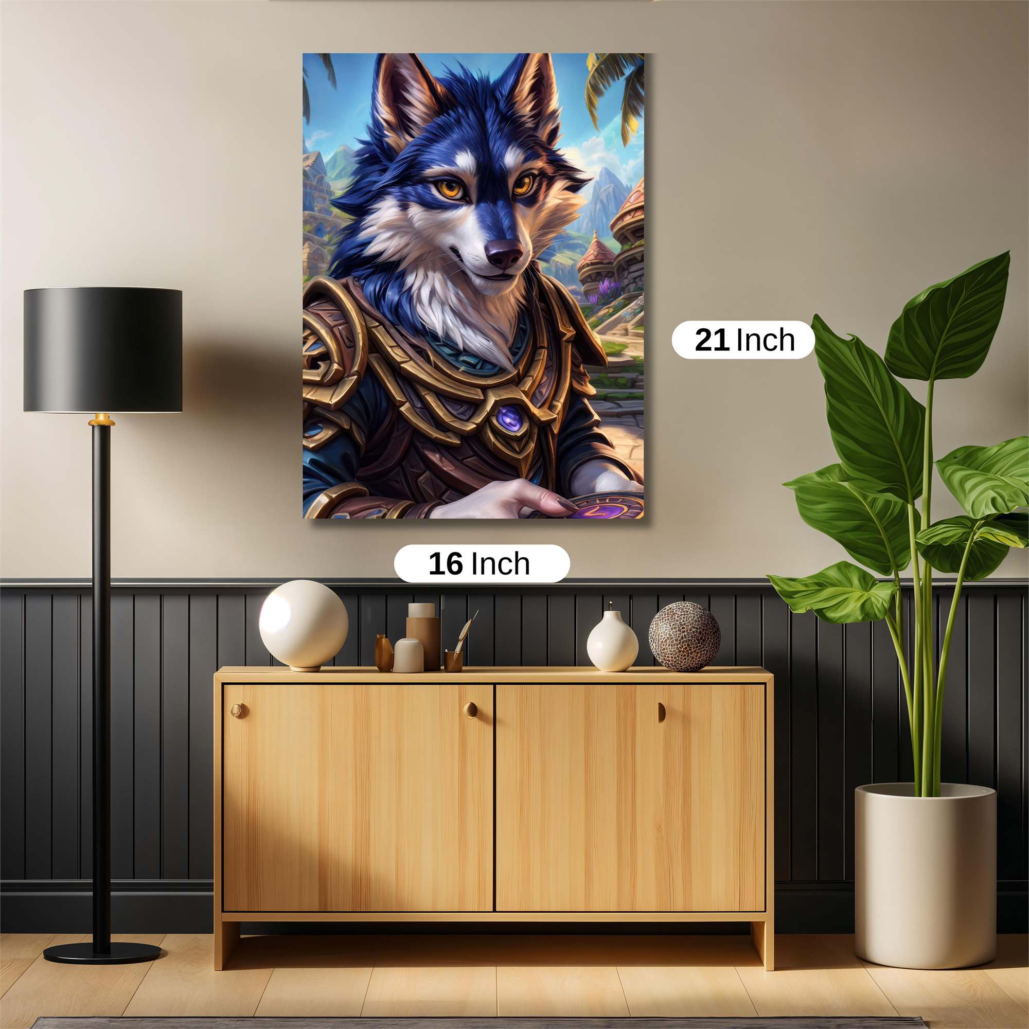 Wolf Enigma Safe Wall Magnetic / M