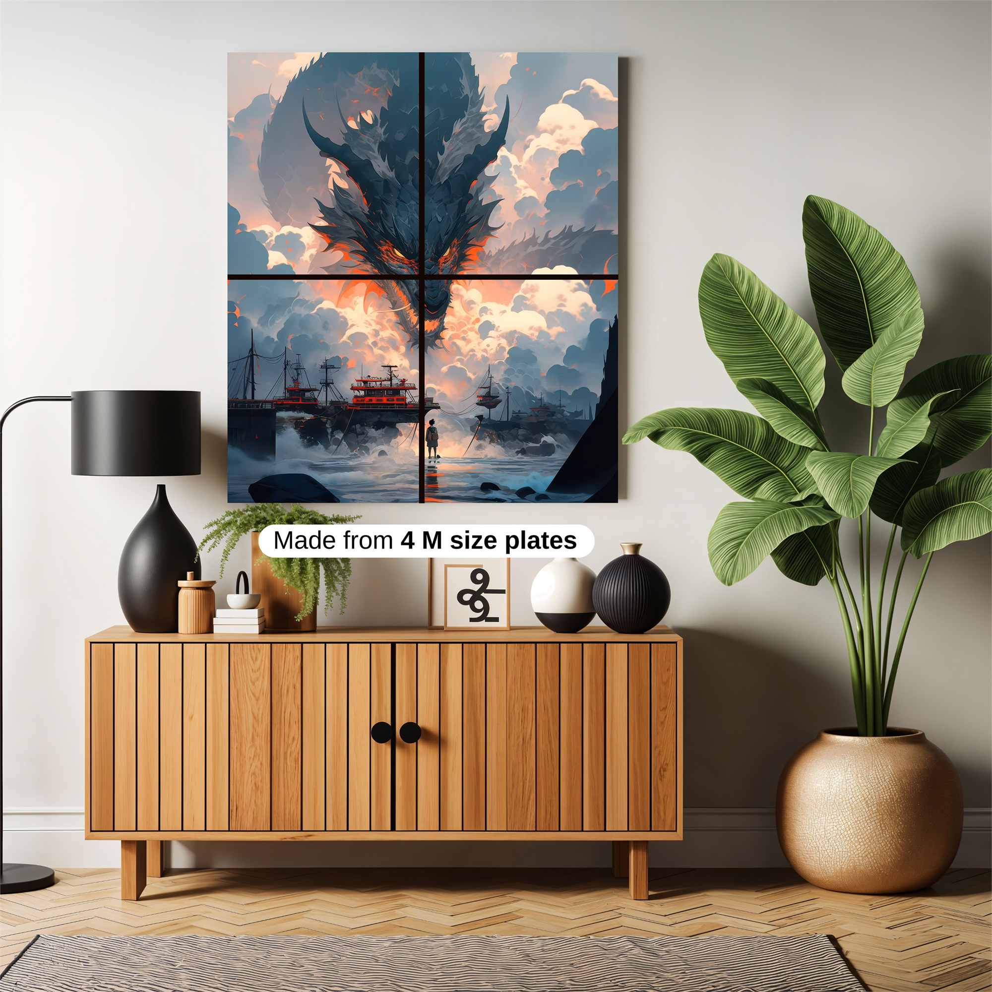 Dragon's Majesty Safe Wall Magnetic / M