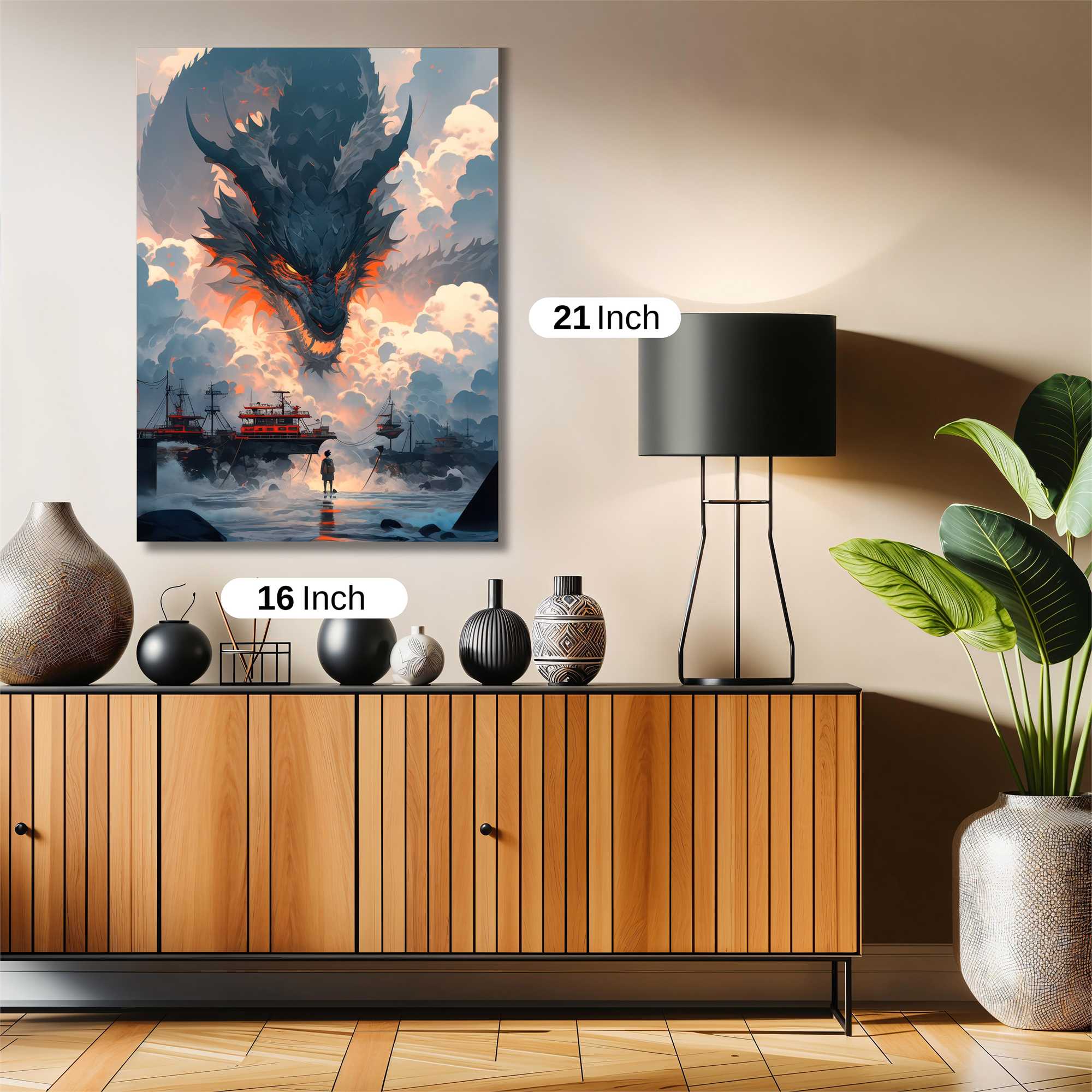 Dragon's Majesty Safe Wall Magnetic / M