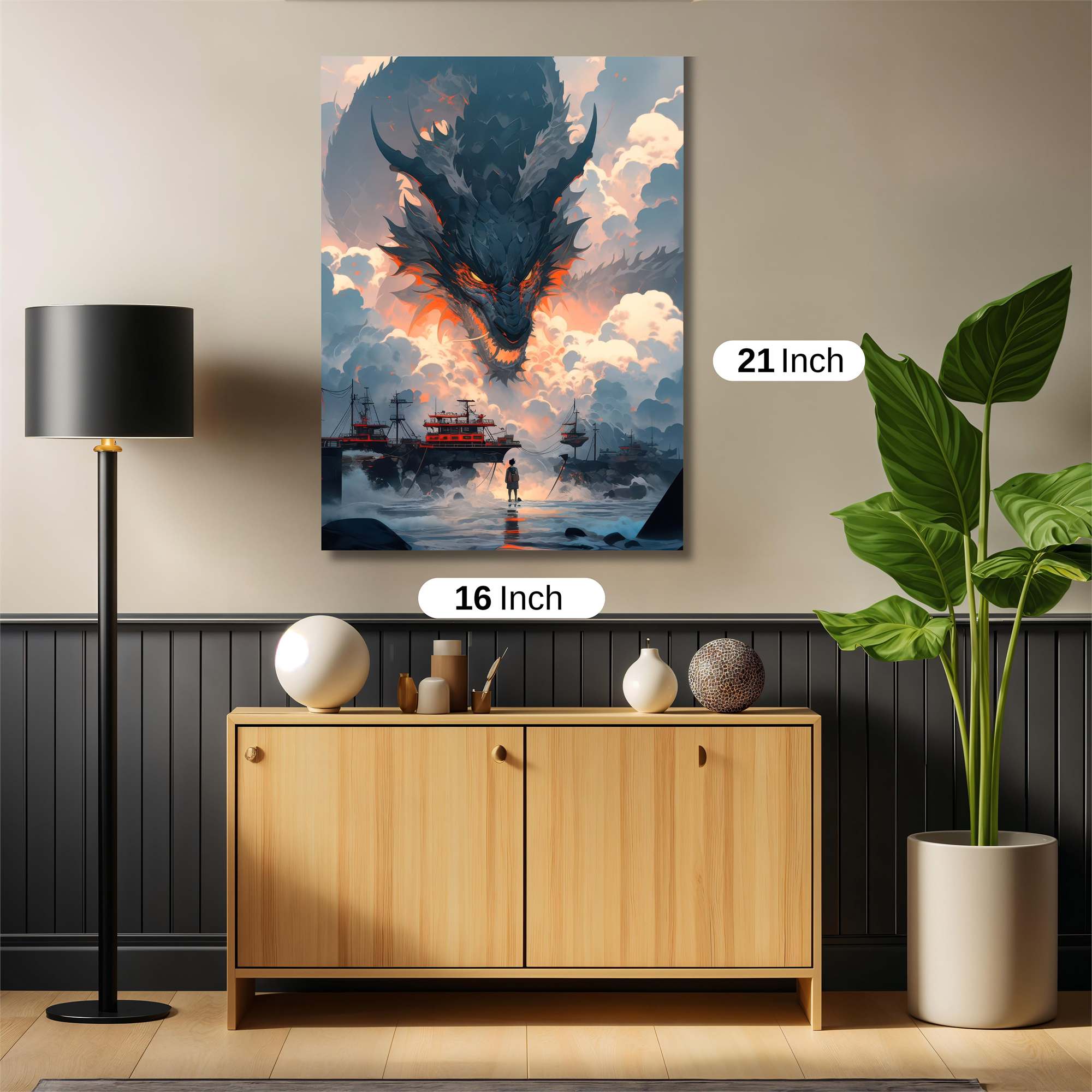 Dragon's Majesty Safe Wall Magnetic / M