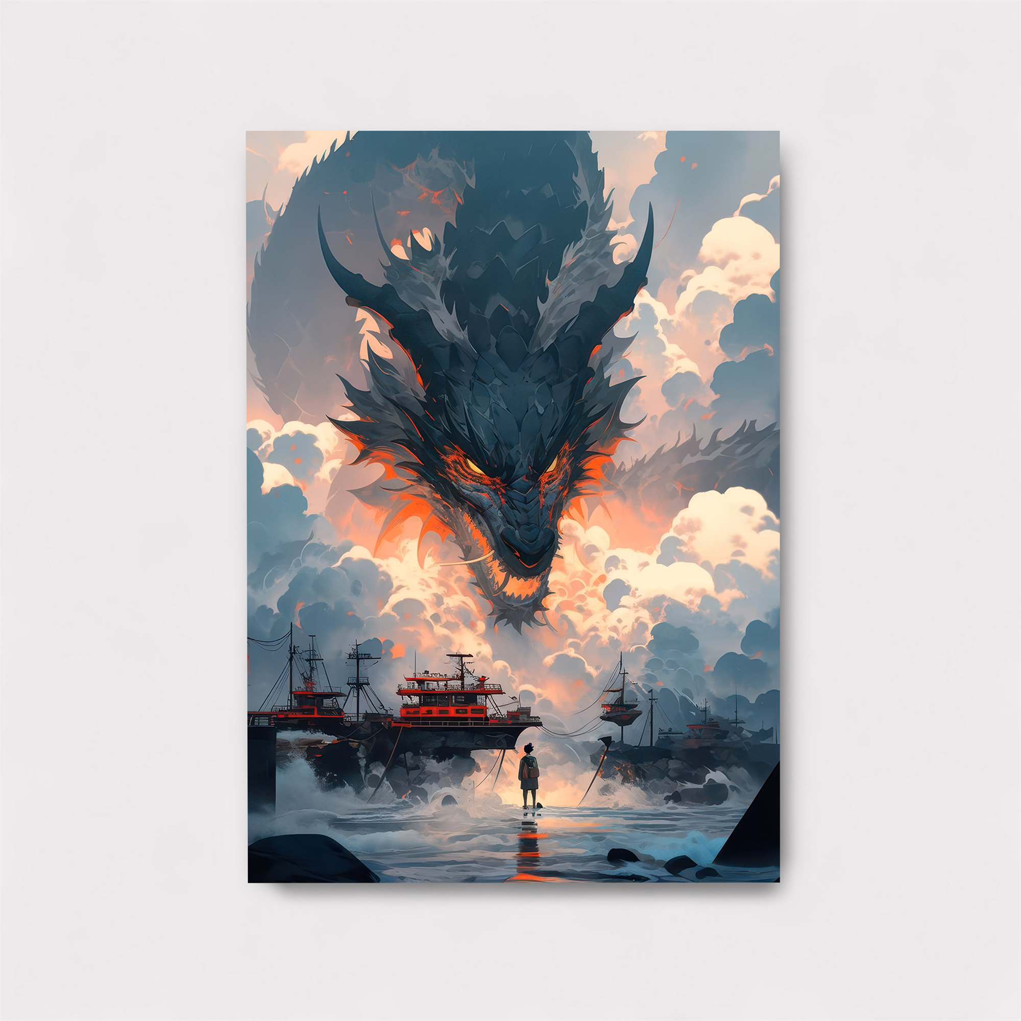 Dragon's Majesty Safe Wall Magnetic / M