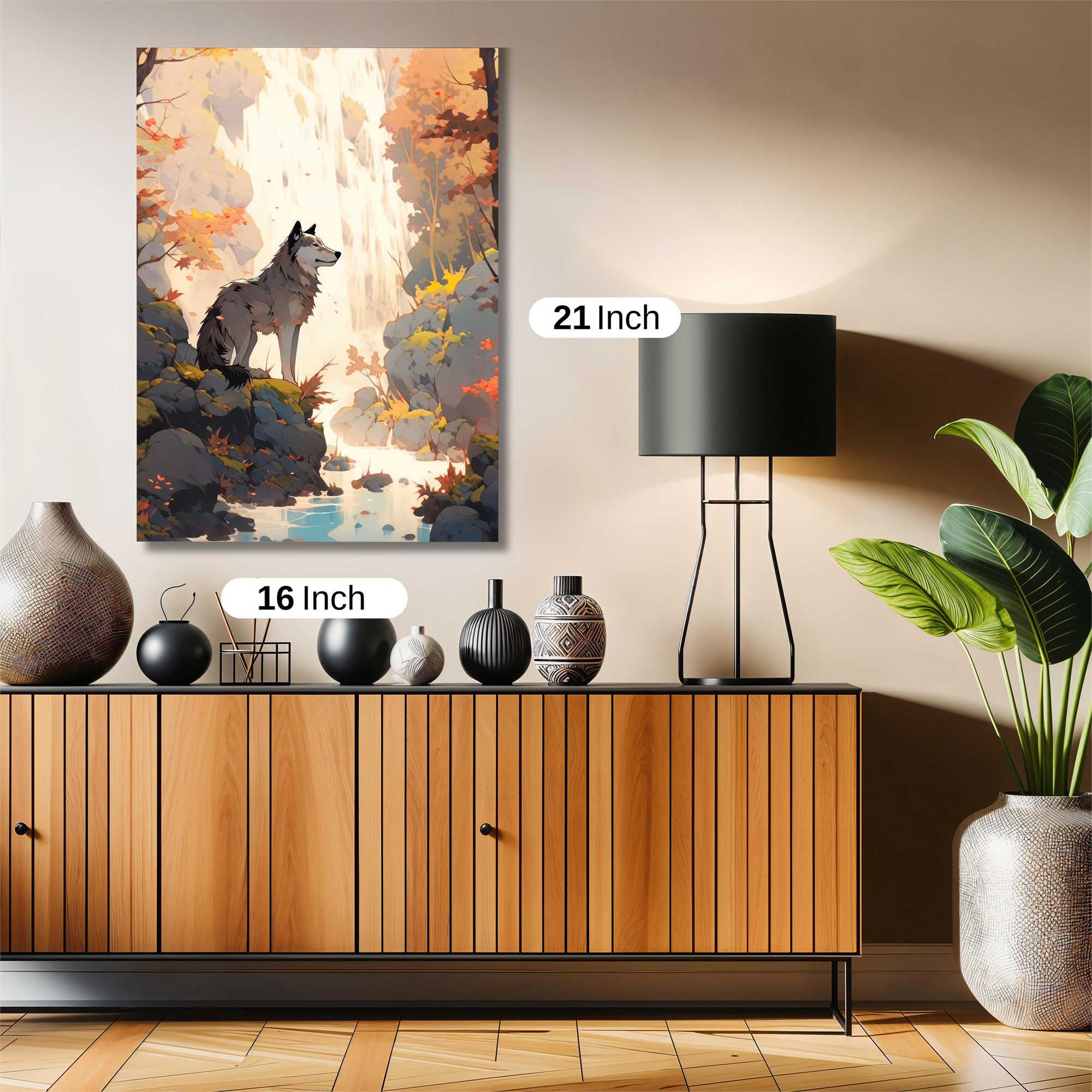 Wolf Serenade Safe Wall Magnetic / M