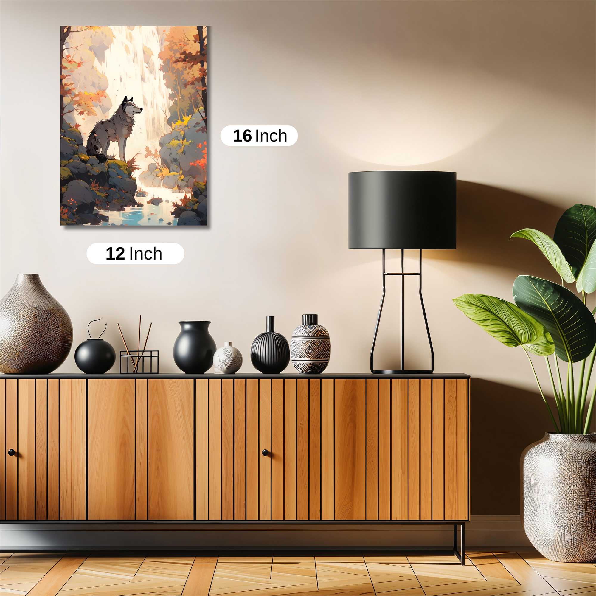 Wolf Serenade Safe Wall Magnetic / M