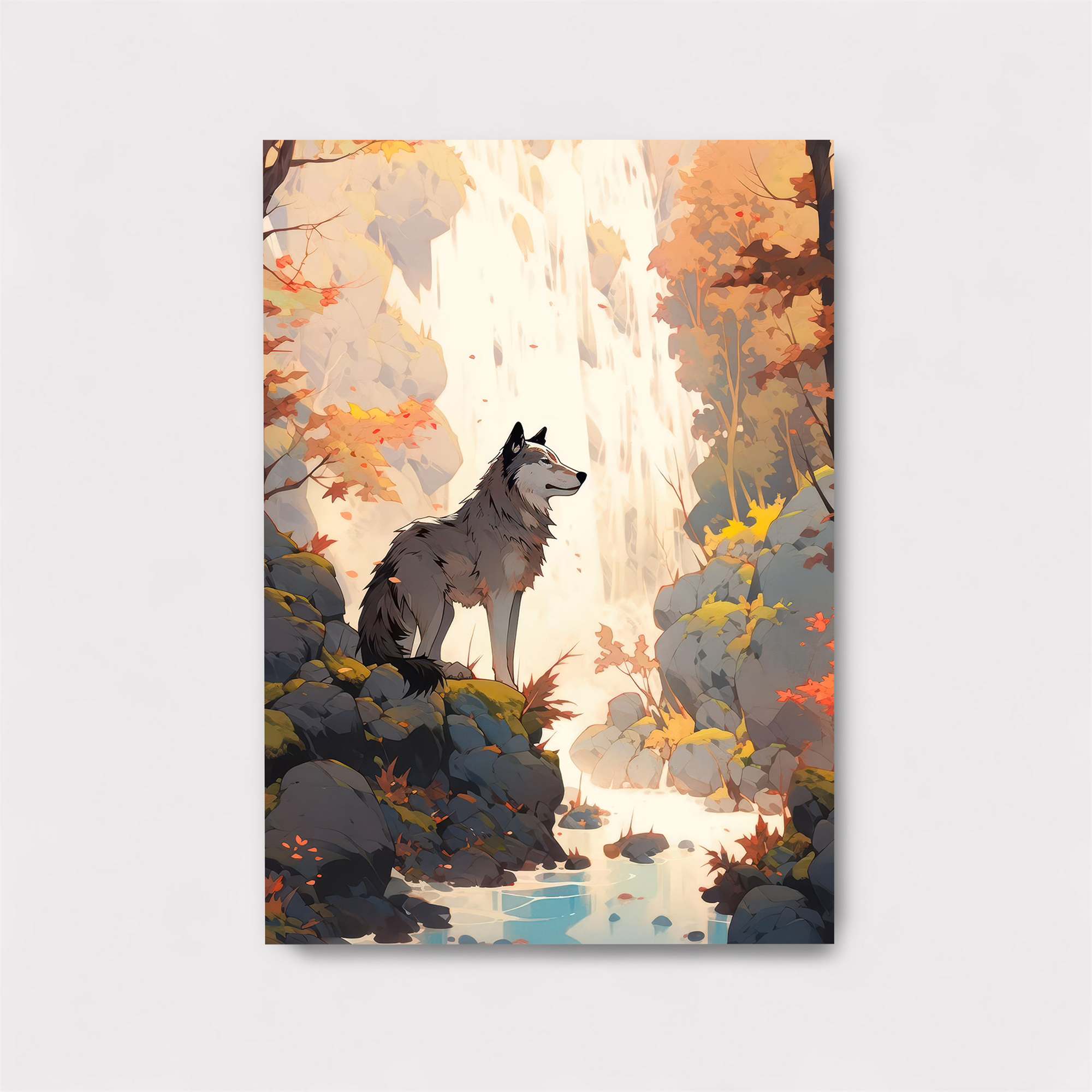 Wolf Serenade Safe Wall Magnetic / M