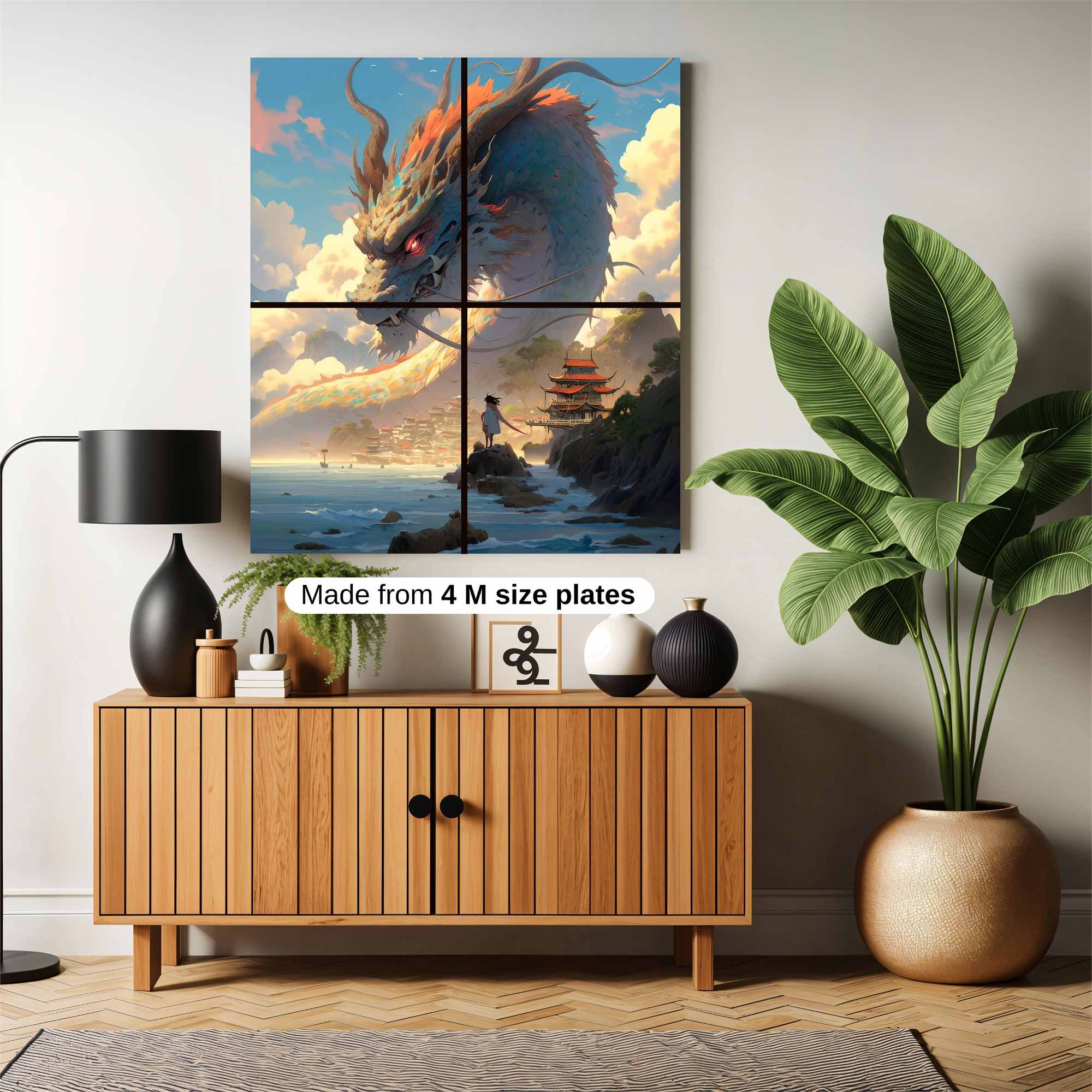 Dragon Reverie Safe Wall Magnetic / M