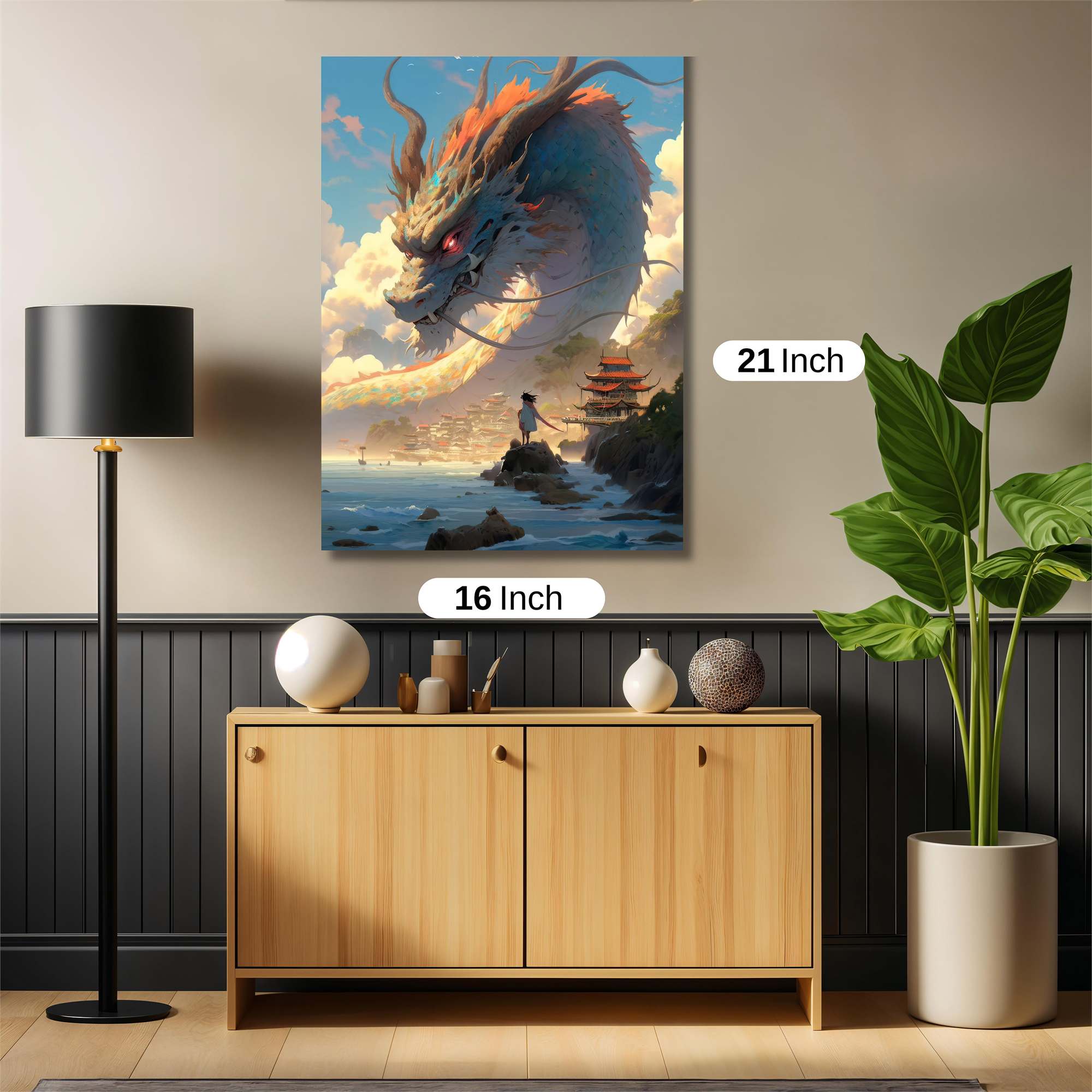 Dragon Reverie Safe Wall Magnetic / M