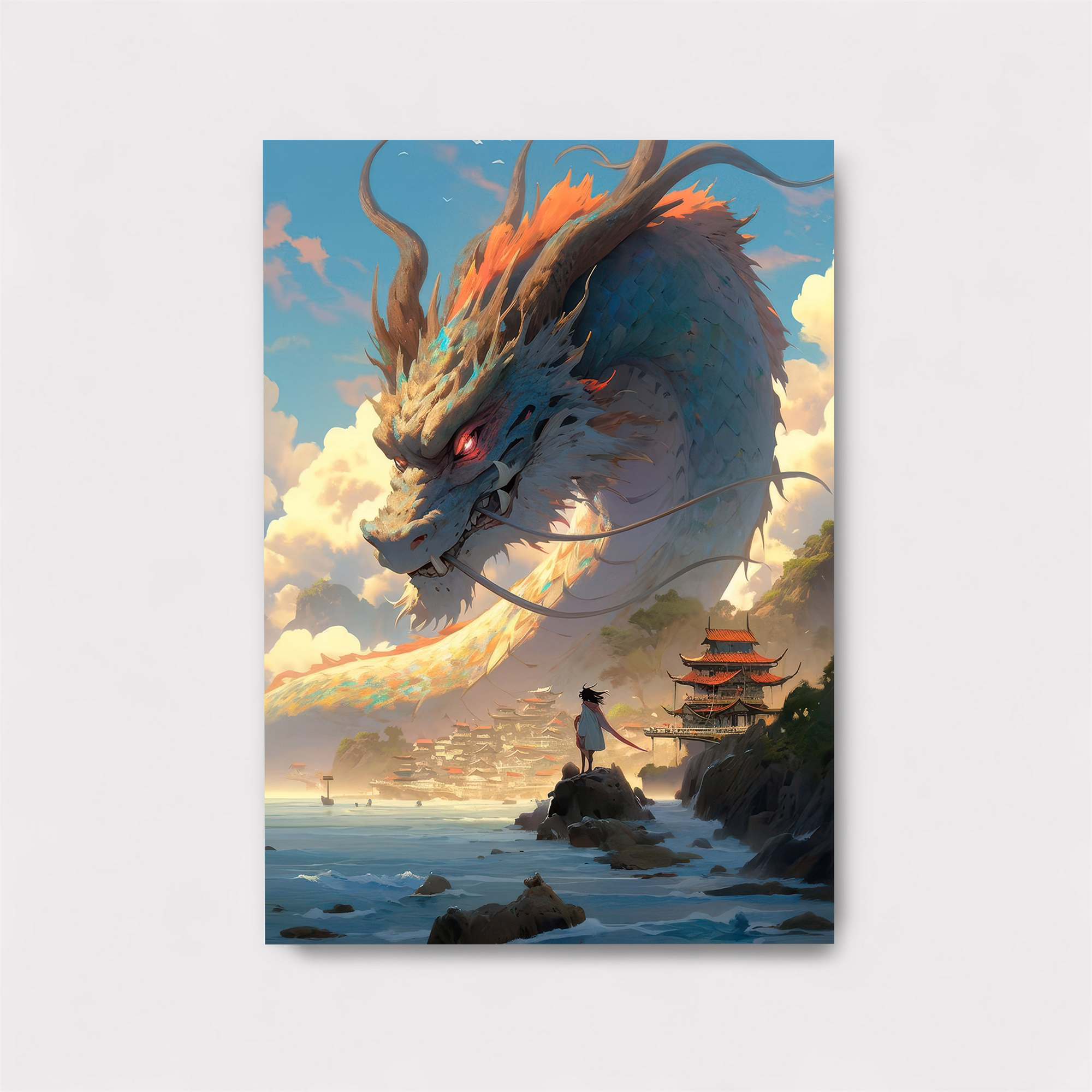 Dragon Reverie Safe Wall Magnetic / M