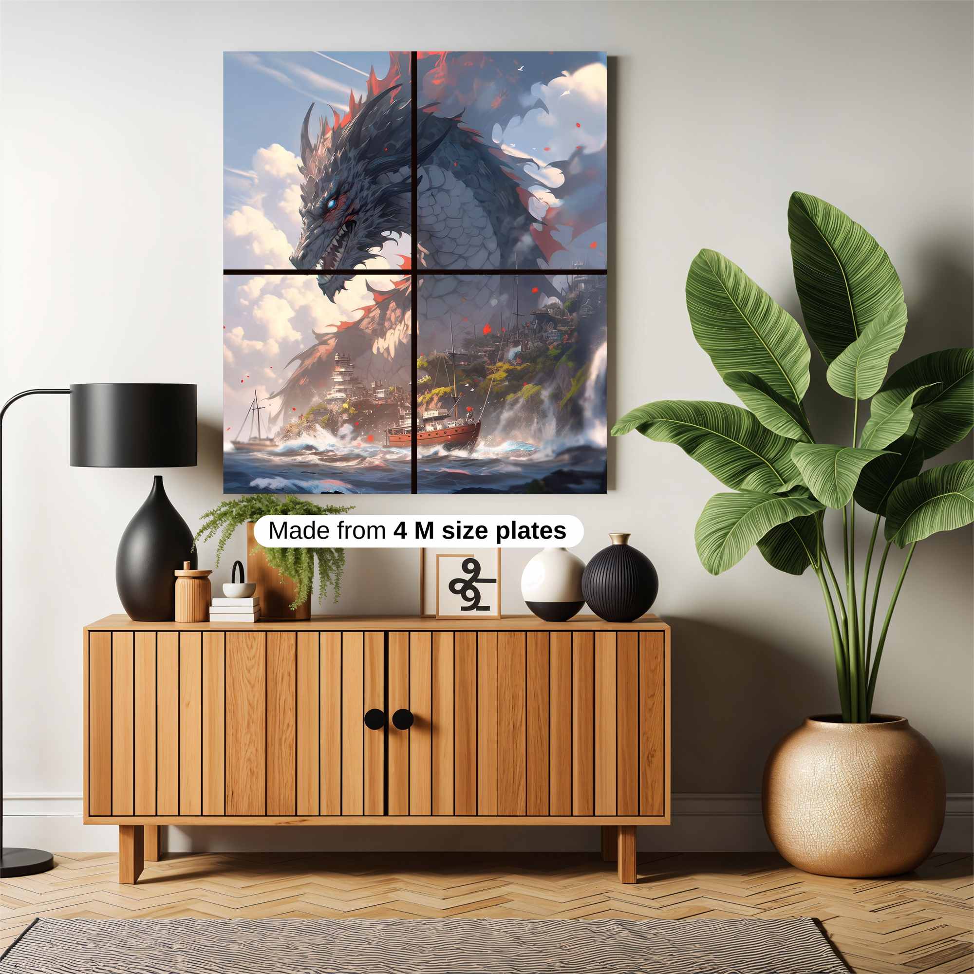 Dragon's Majesty Safe Wall Magnetic / M