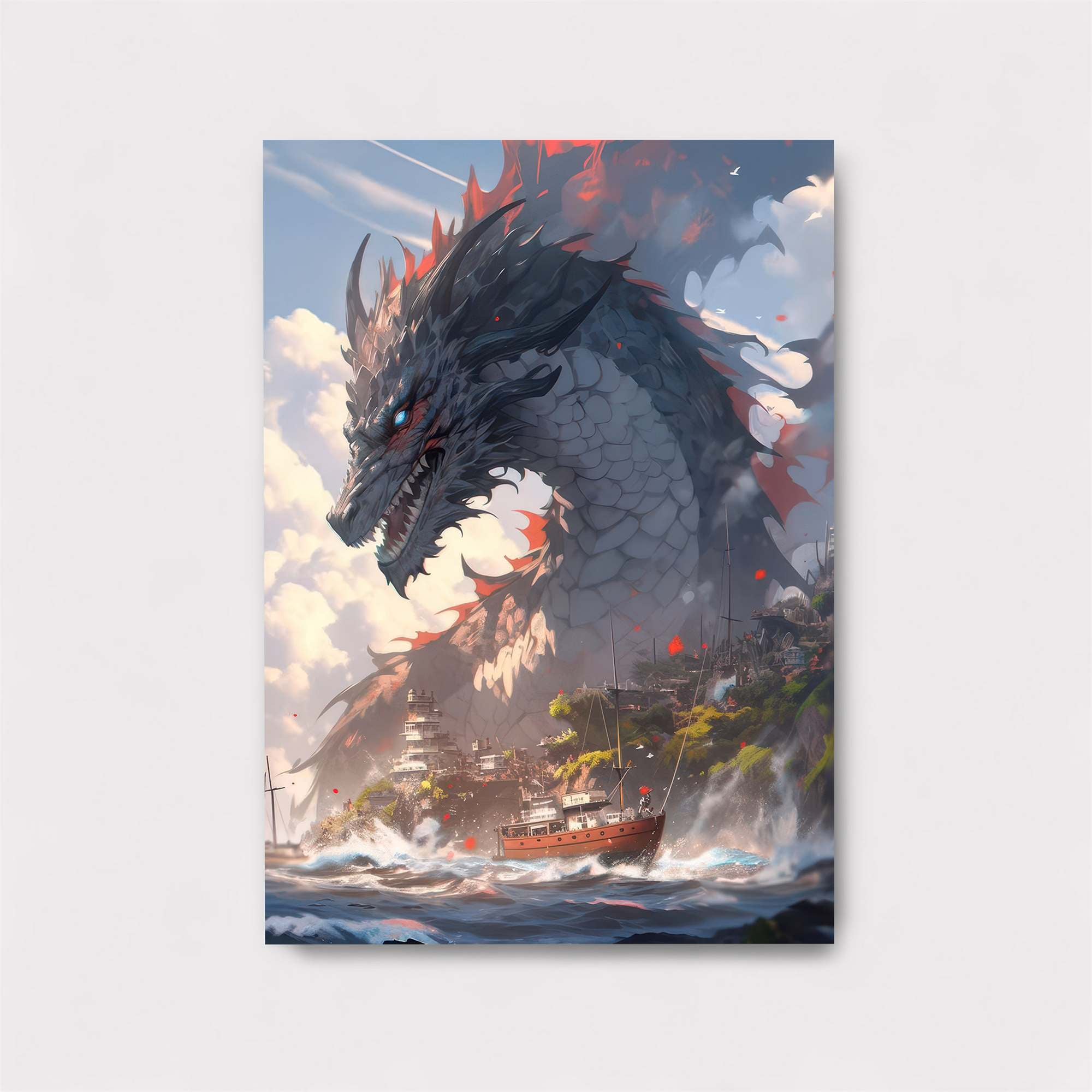 Dragon's Majesty Safe Wall Magnetic / M