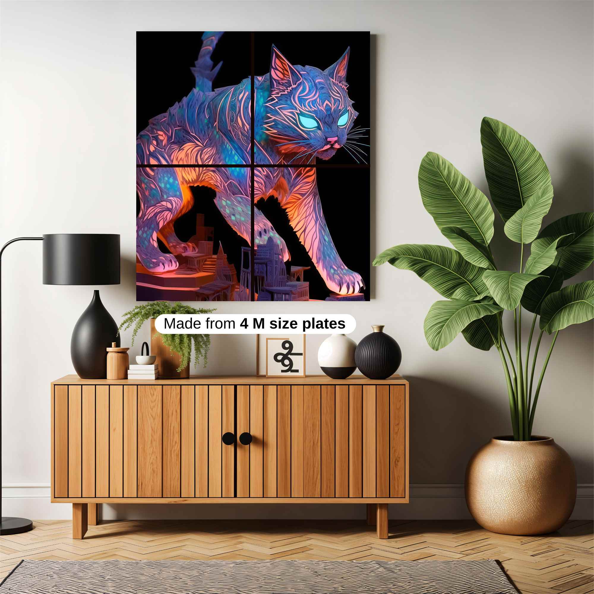 Neon Prowl Safe Wall Magnetic / M