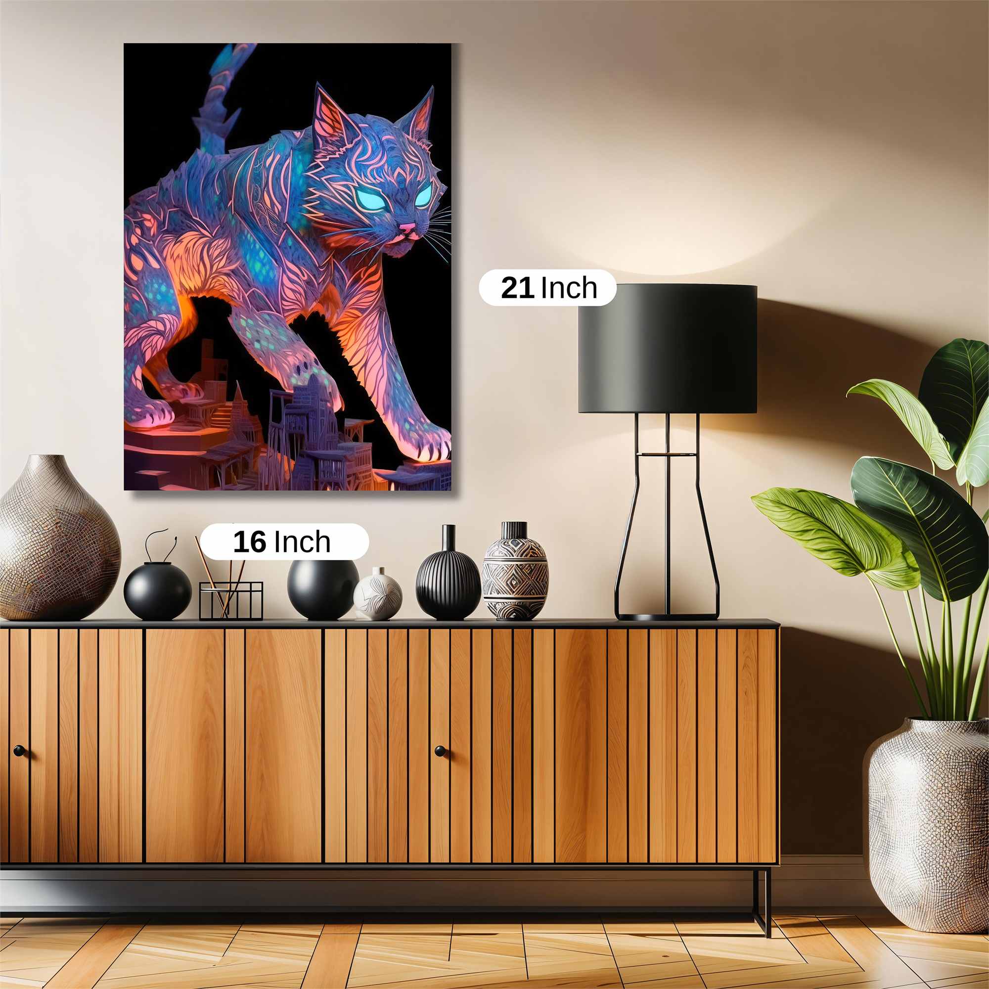 Neon Prowl Safe Wall Magnetic / M