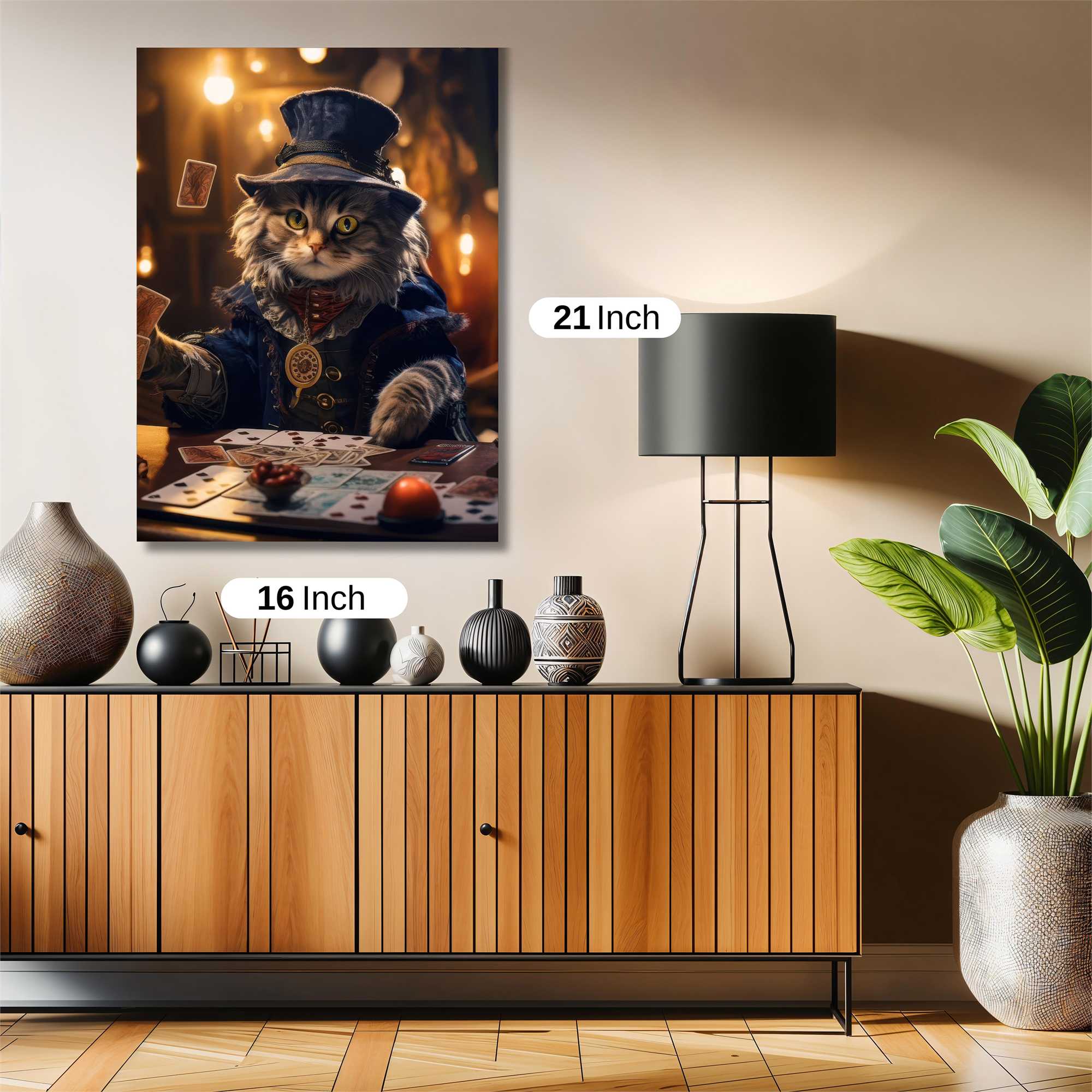 Feline Gambit Safe Wall Magnetic / M