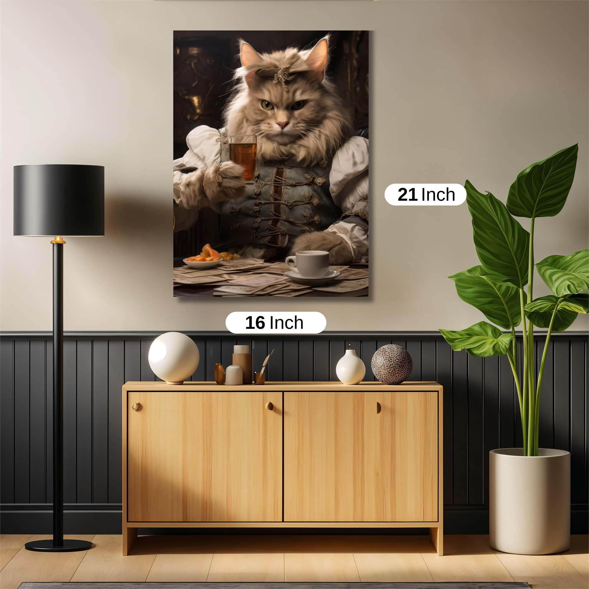 Regal Feline Safe Wall Magnetic / M