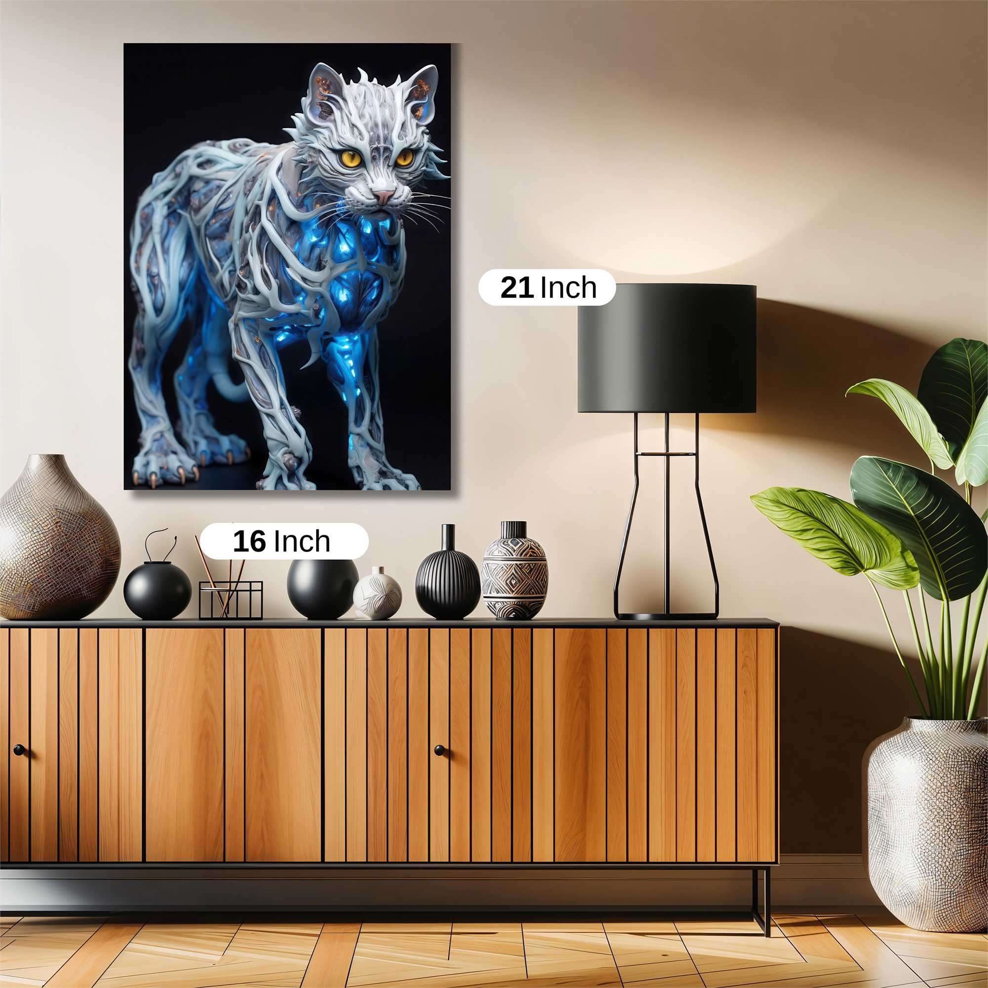 Cyber Feline Safe Wall Magnetic / M