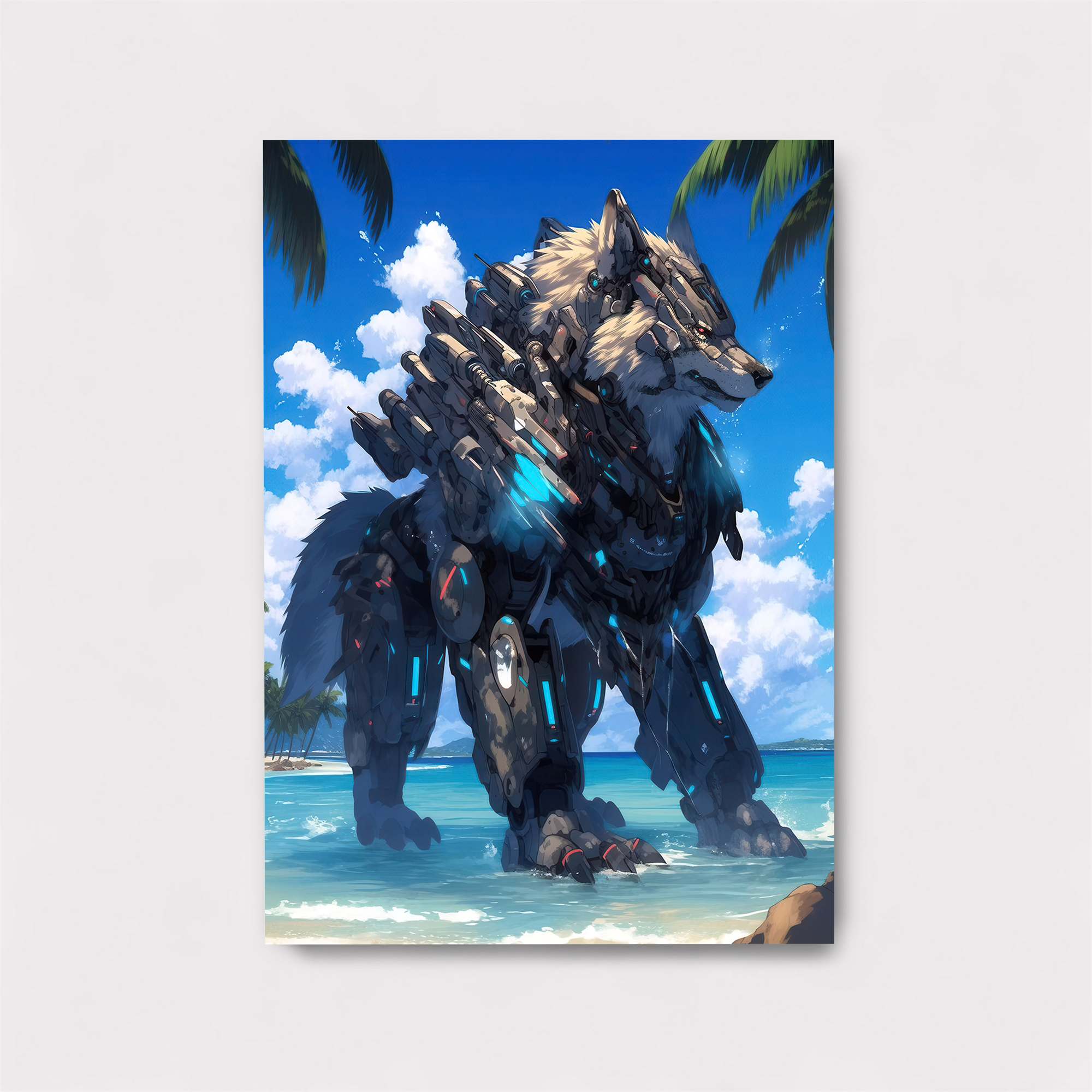 Cyberwolf Tranquility Safe Wall Magnetic / M