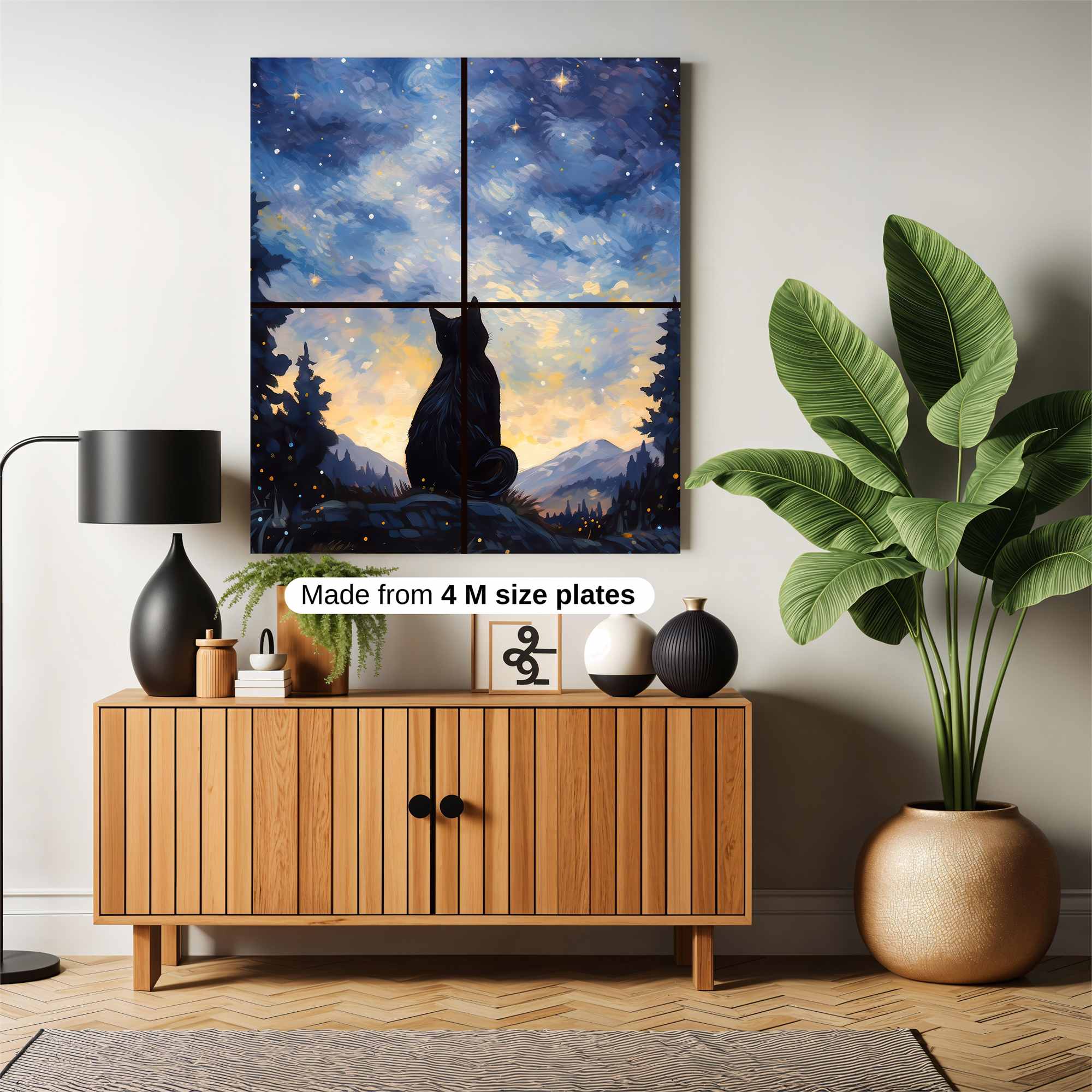 Celestial Whiskers Safe Wall Magnetic / M