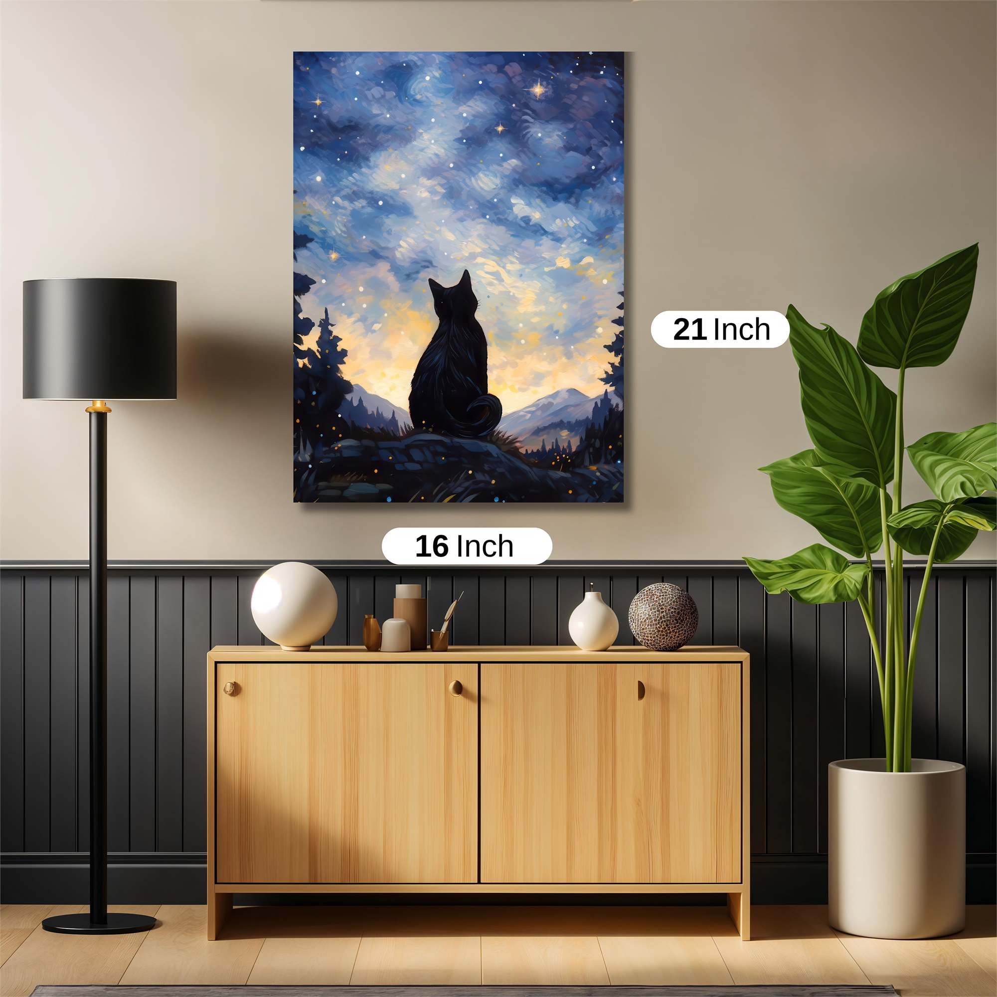 Celestial Whiskers Safe Wall Magnetic / M