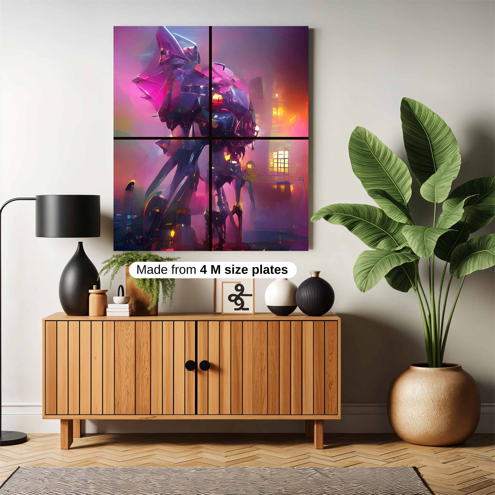 Neon Colossus Safe Wall Magnetic / M