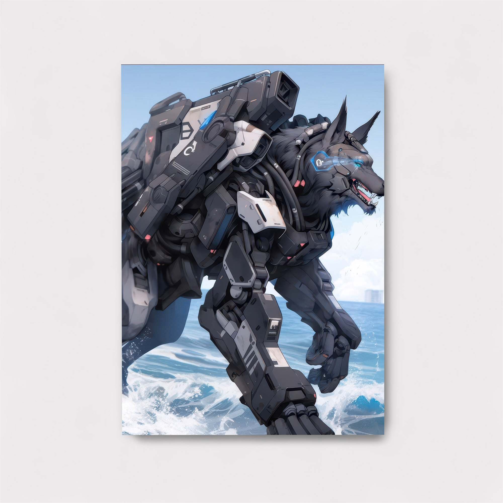 Cyber Wolfstorm Safe Wall Magnetic / M